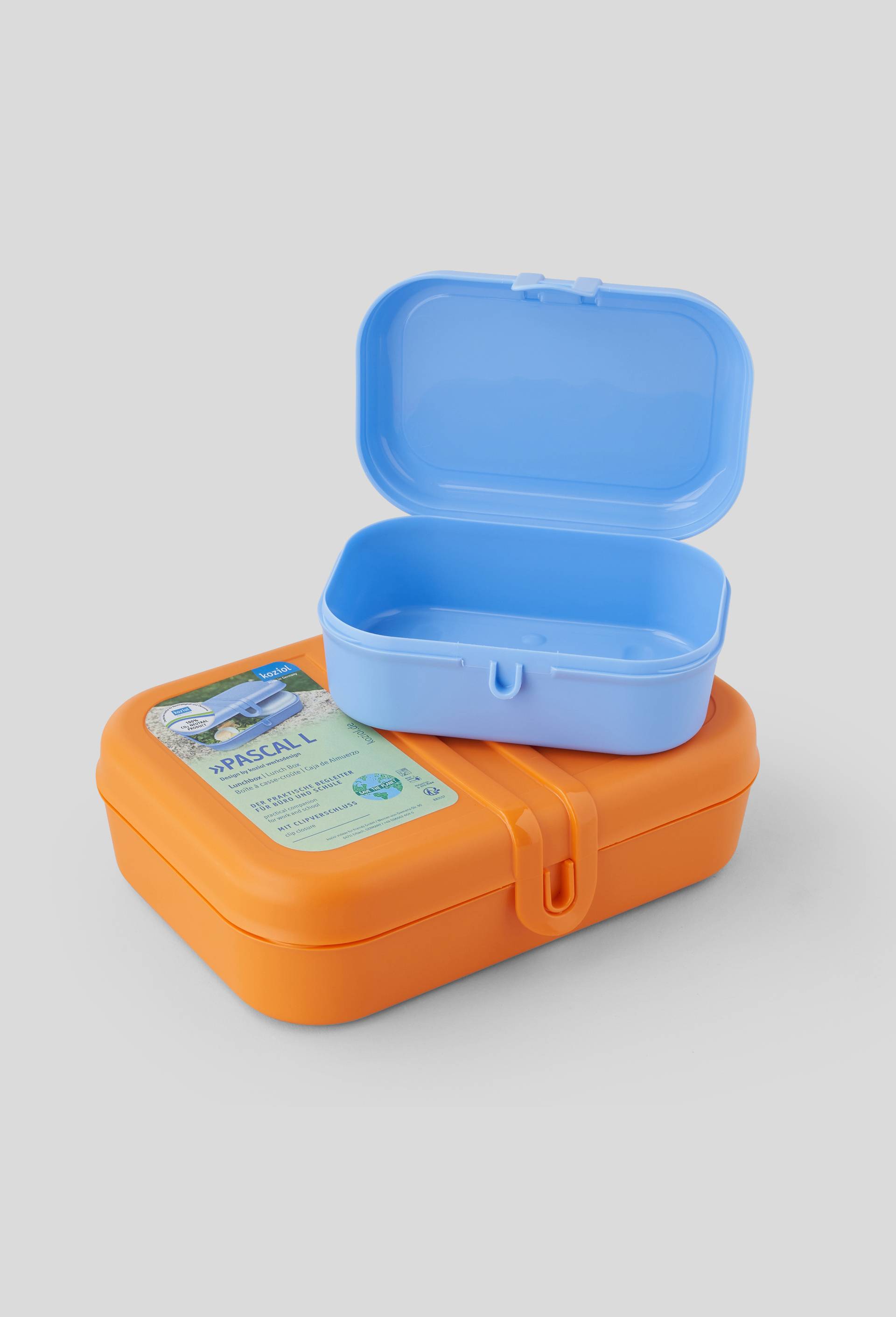 Boite repas, 98cl, Orange, large image number 1