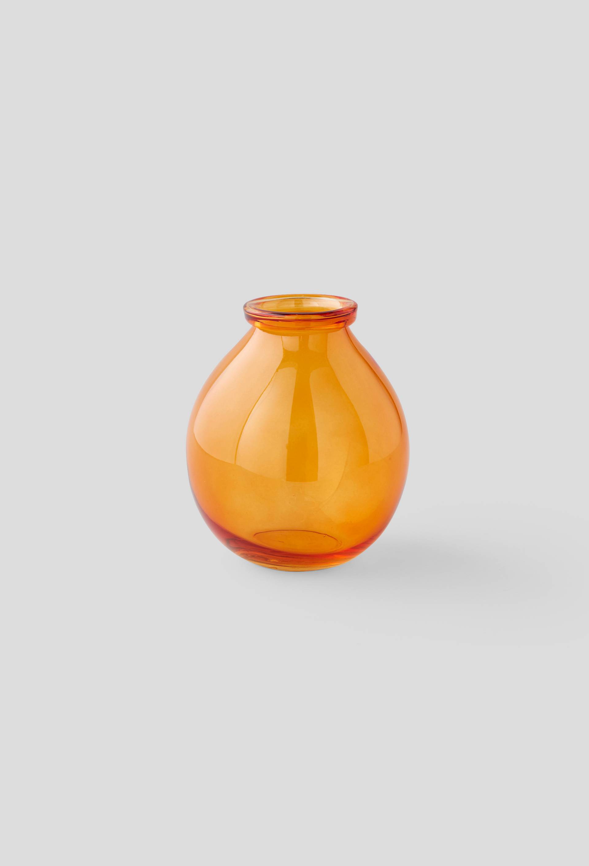 Vase rond en verre S, Bleu clair, large image number 0