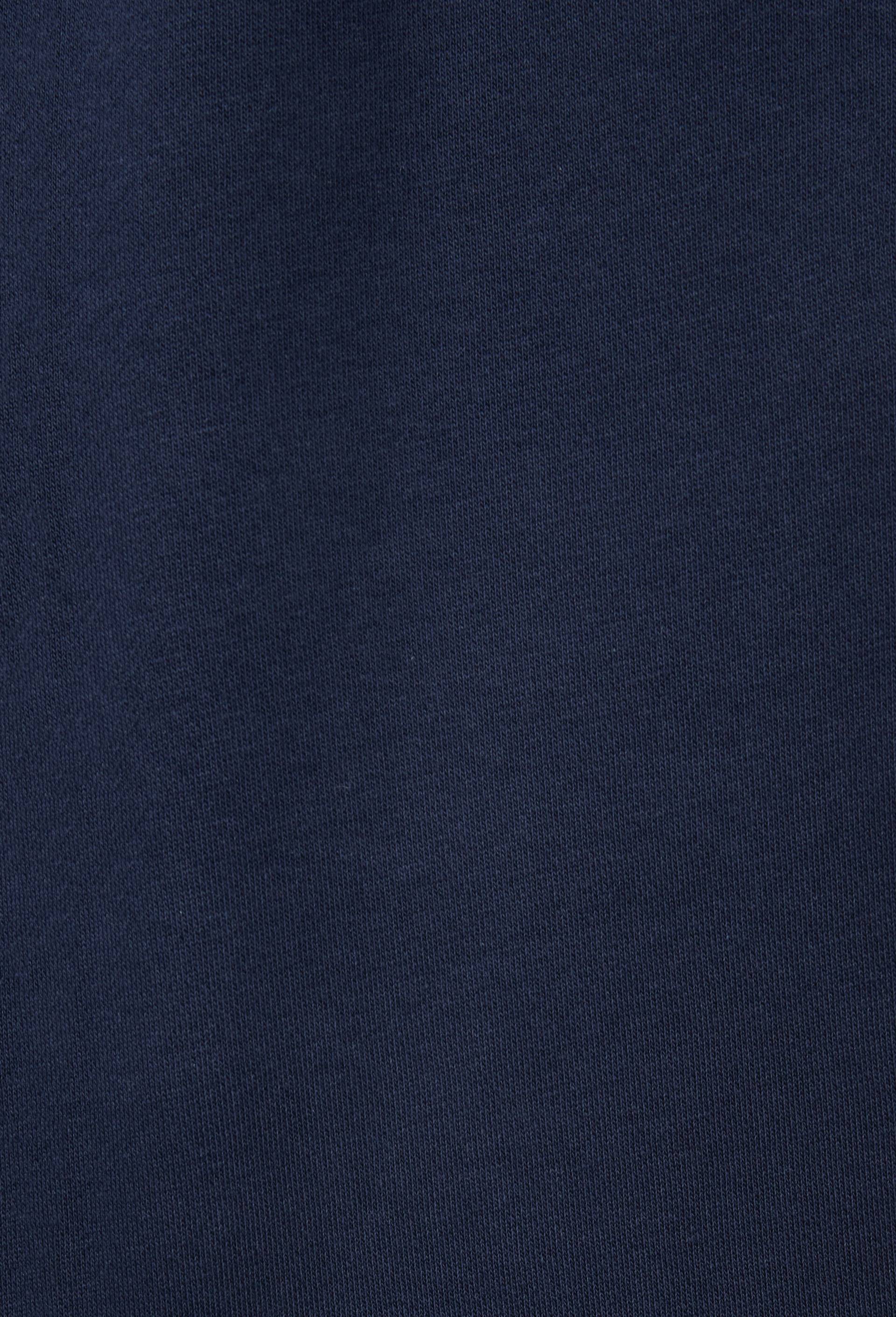 Jogging en molleton uni en coton BIO GOTS, Bleu fonc&eacute;, large image number 4