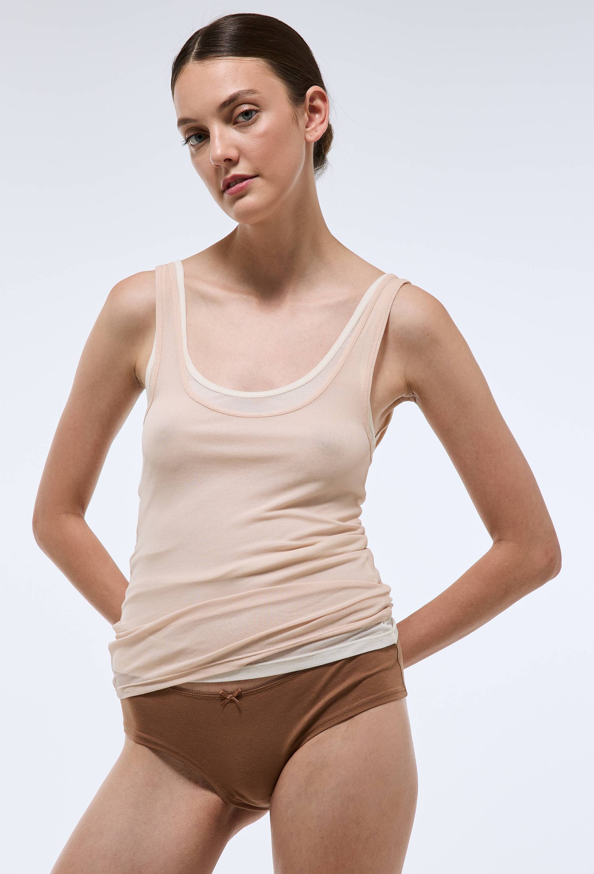 Lot de 3 shorties ALIX en coton BIO GOTS, Rose clair, large image number 1.0