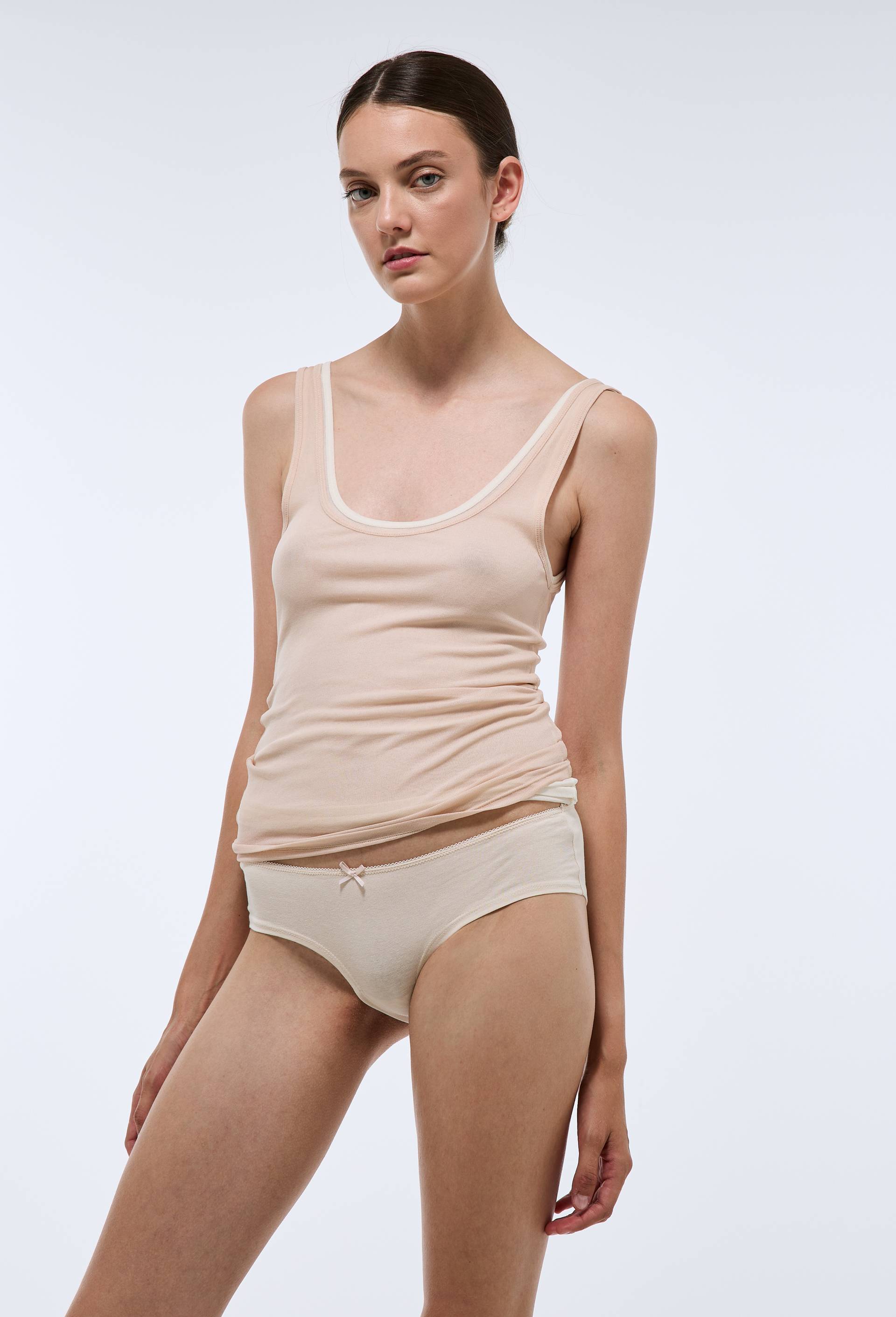 Lot de 3 shorties ALIX en coton BIO GOTS, Rose clair, large image number 5