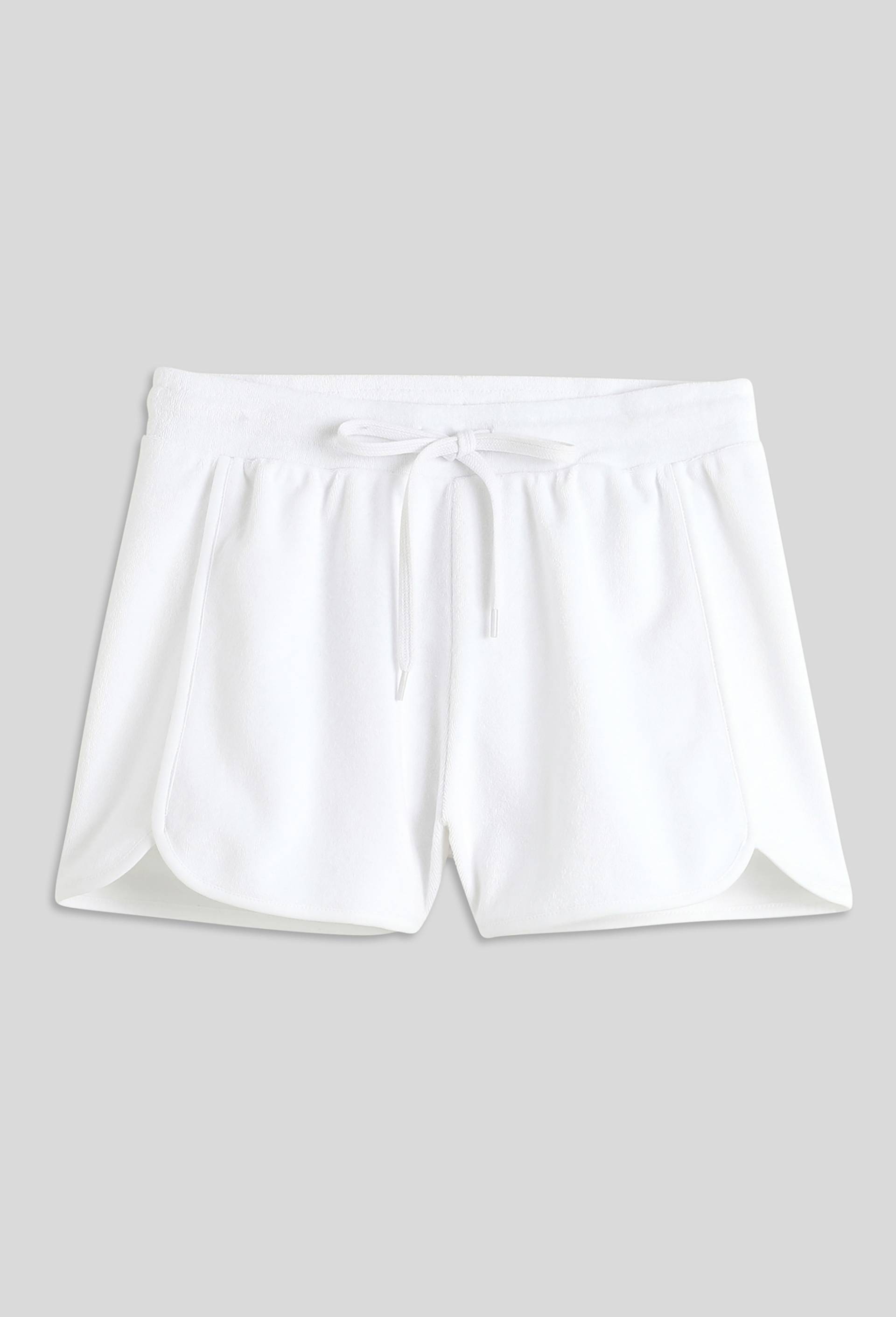 Short en &eacute;ponge, Blanc, large image number 2