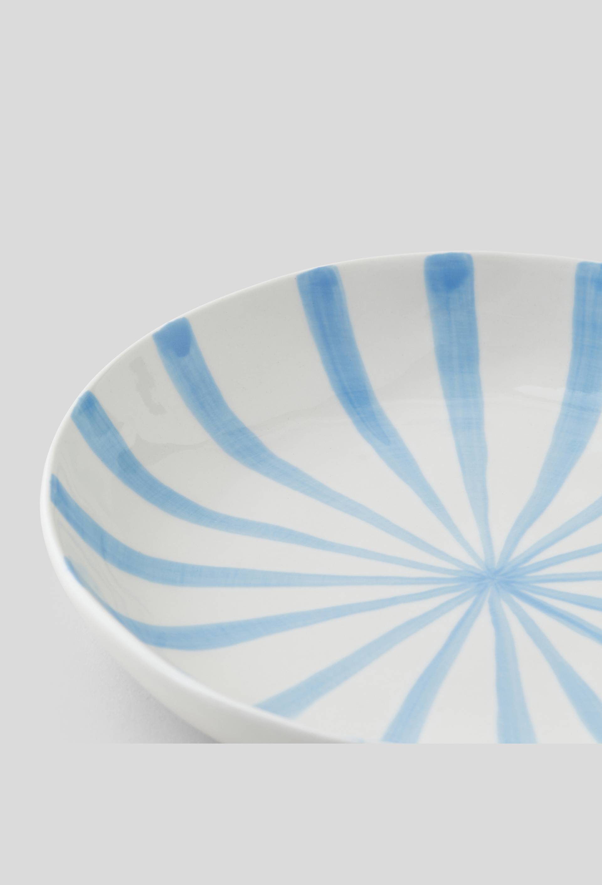 Assiette creuse avec motif, Bleu foncé, large image number 1