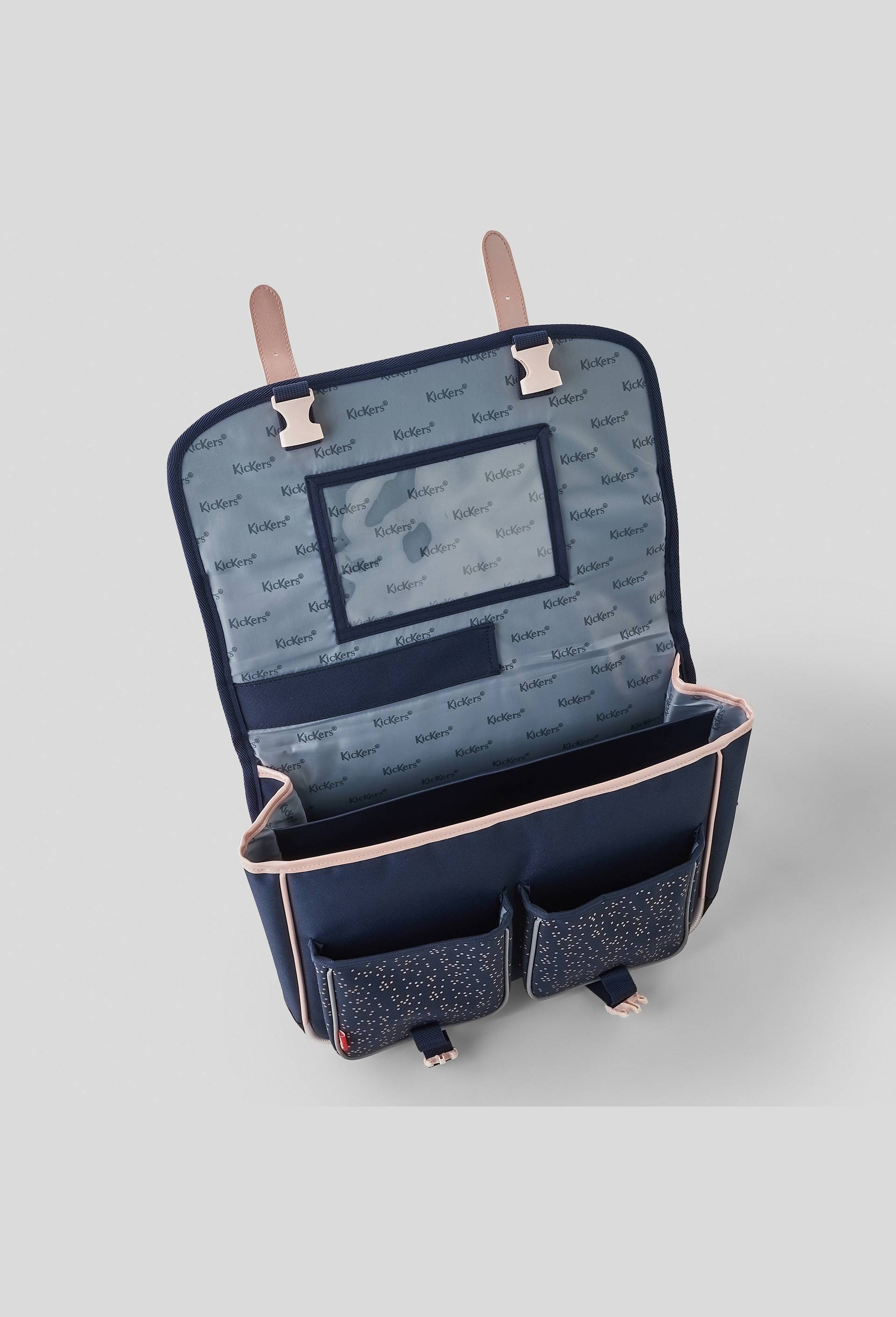 Cartable KICKERS, Bleu foncé, large image number 1