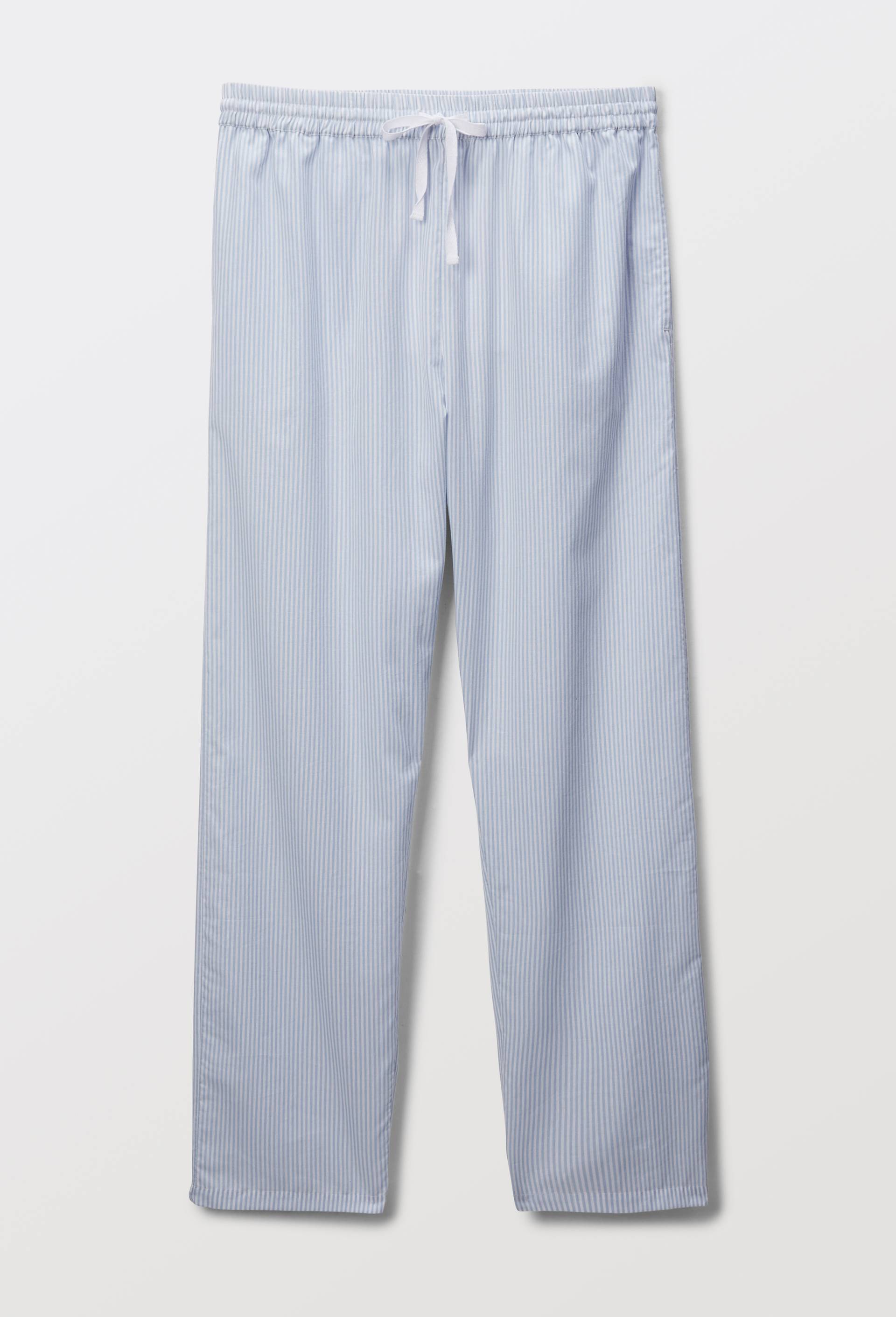 Pantalon de pyjama en coton BIO GOTS, Bleu clair, large image number 2.0