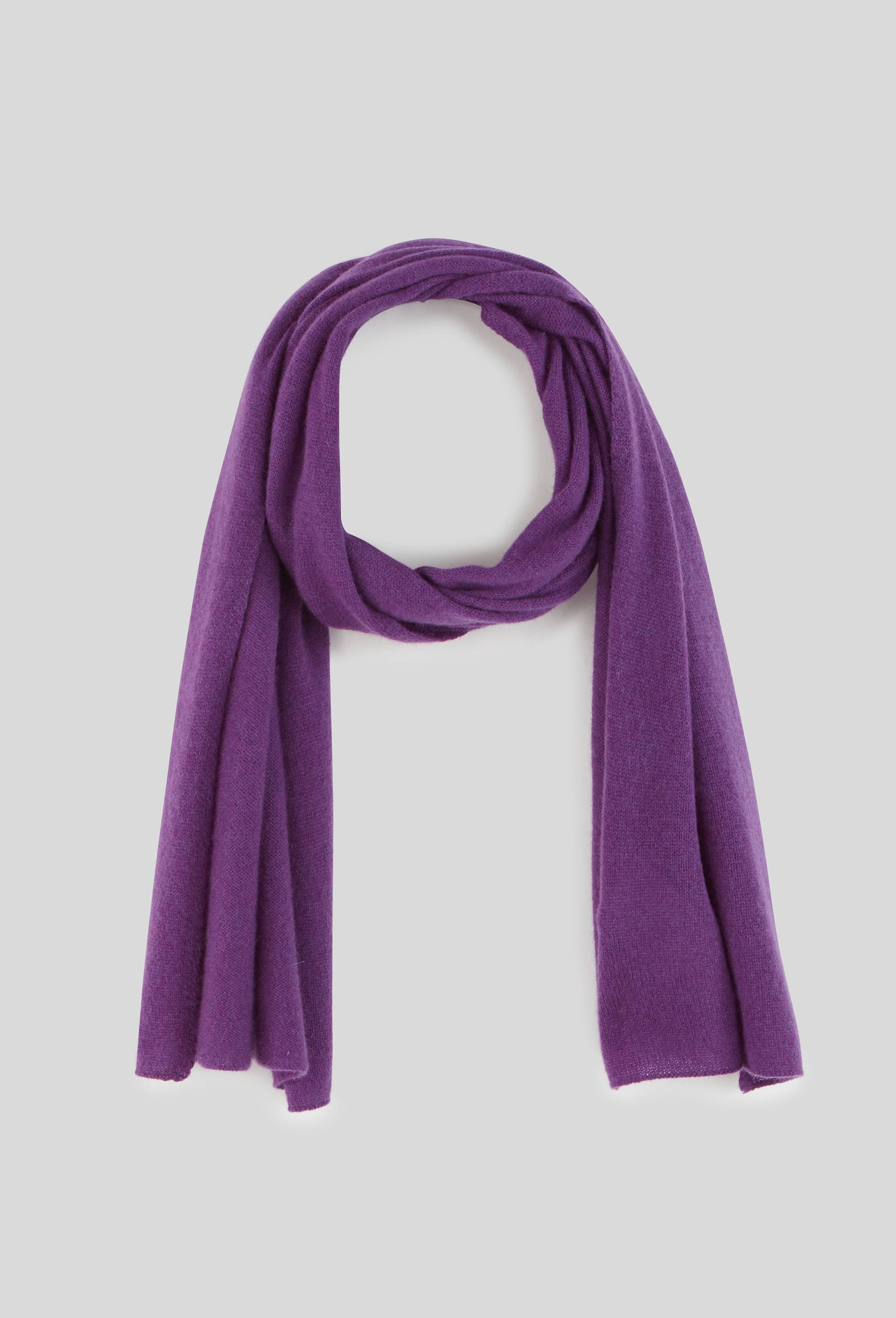 Echarpe 100% cachemire, Violet, large image number 0