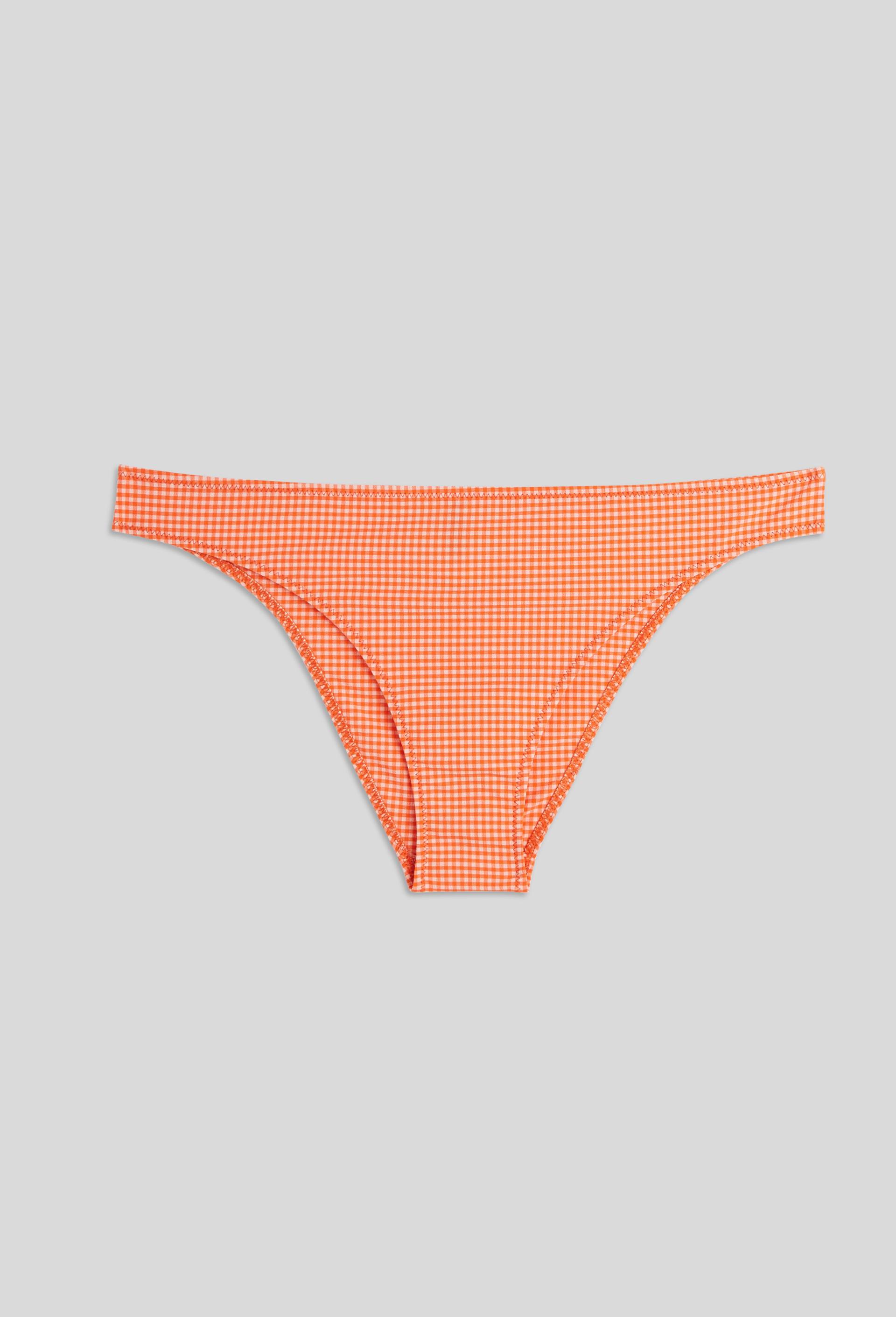 Bas de maillot de bain, Oeko-Tex et mati&egrave;re recycl&eacute;e, Orange, large image number 2