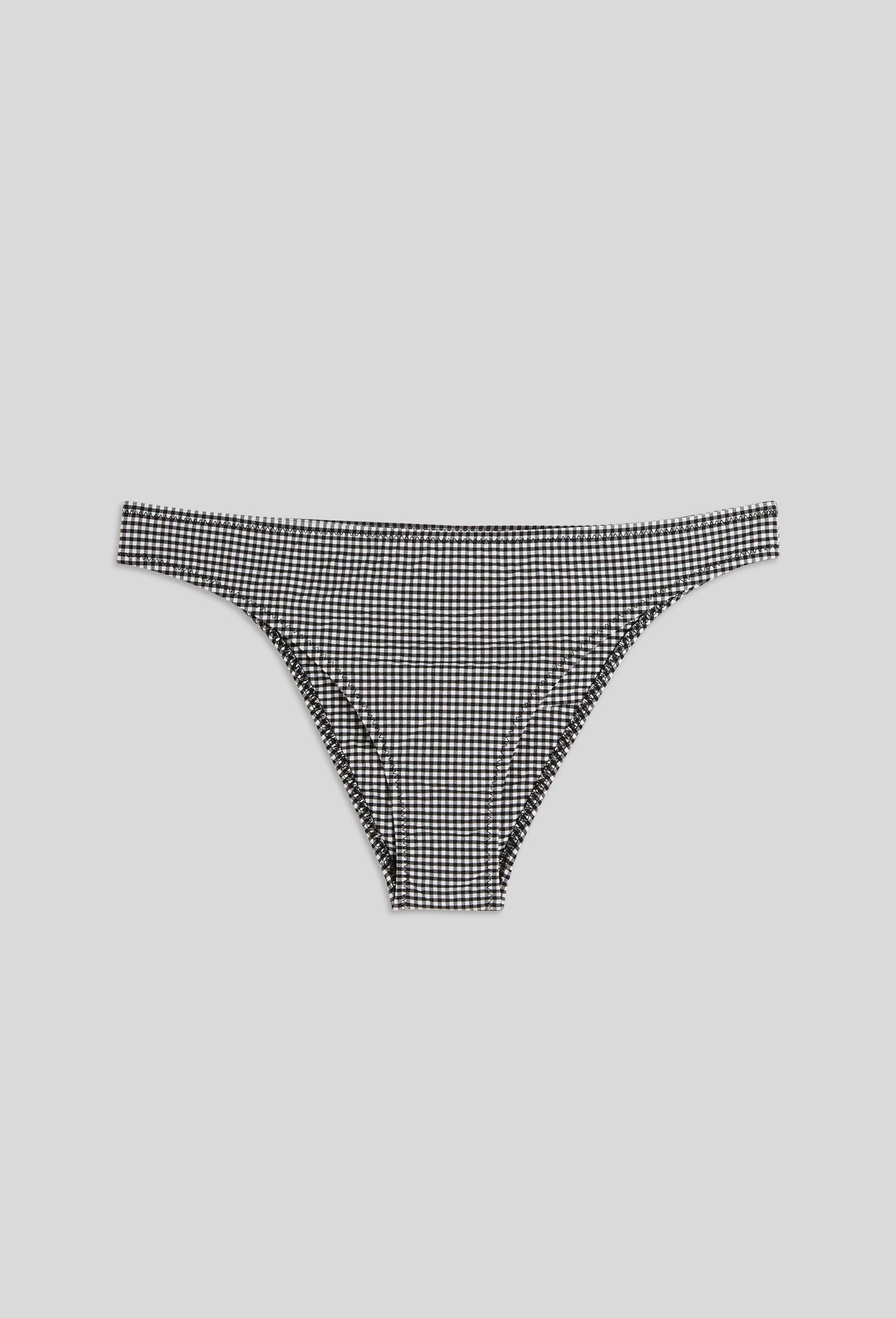 Bas de maillot de bain, Oeko-Tex et mati&egrave;re recycl&eacute;e, Noir, large image number 2