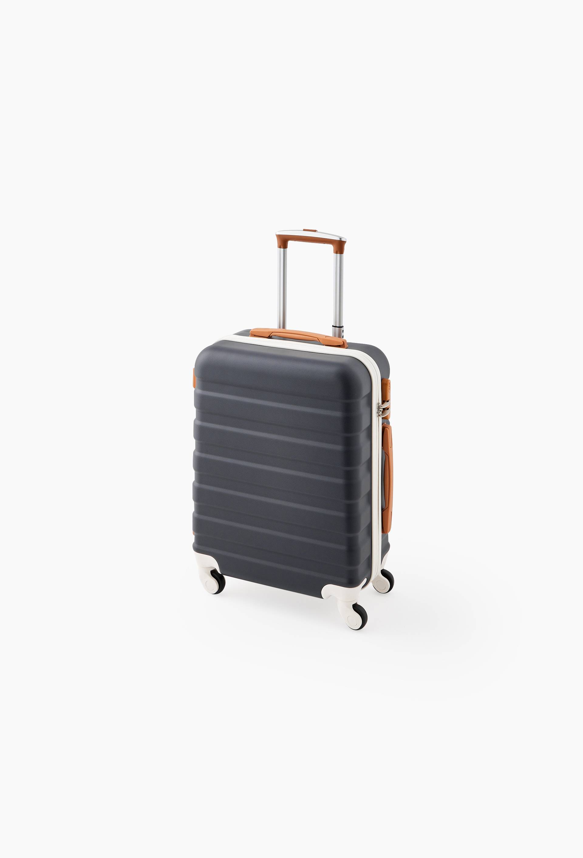 Valise cabine, 55cm, Noir, large image number 0