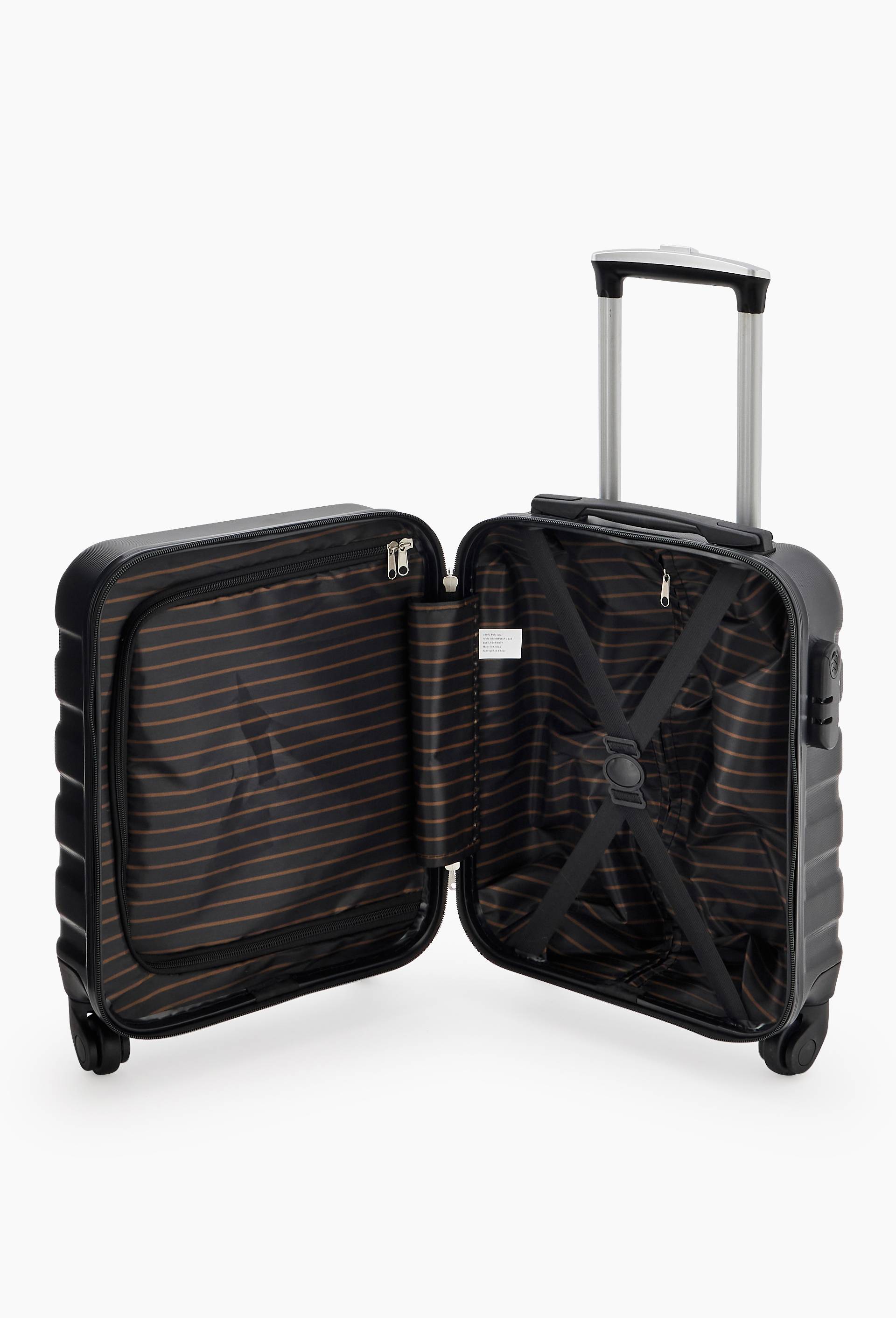 Mini valise cabine, 40cm, Noir, large image number 1