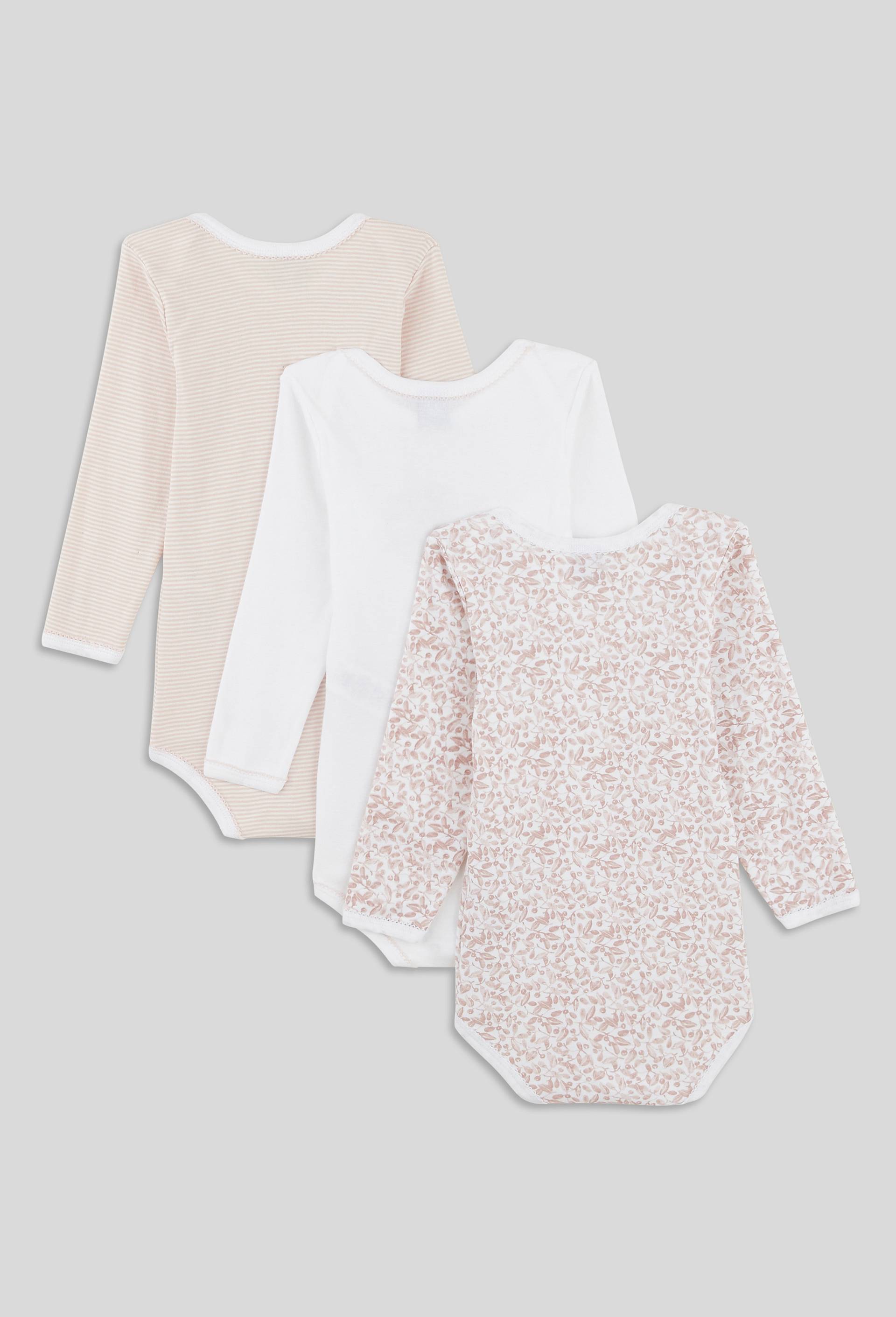 LOT DE 3 BODIES US ML OURS, Rose clair, large image number 1