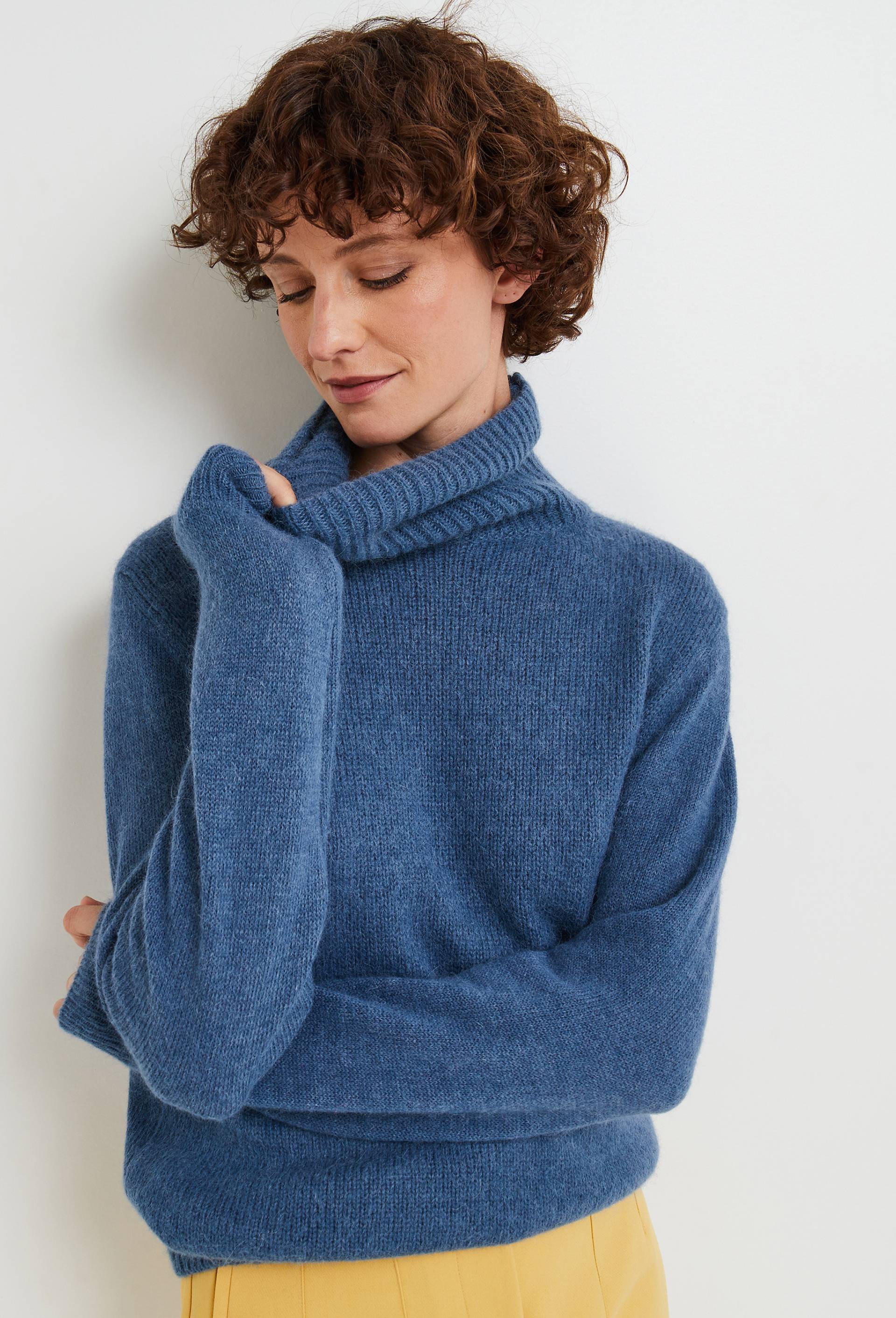 Pull Col Roulé Pull Femme Monoprix Pull Col Roulé Uni Contenant De