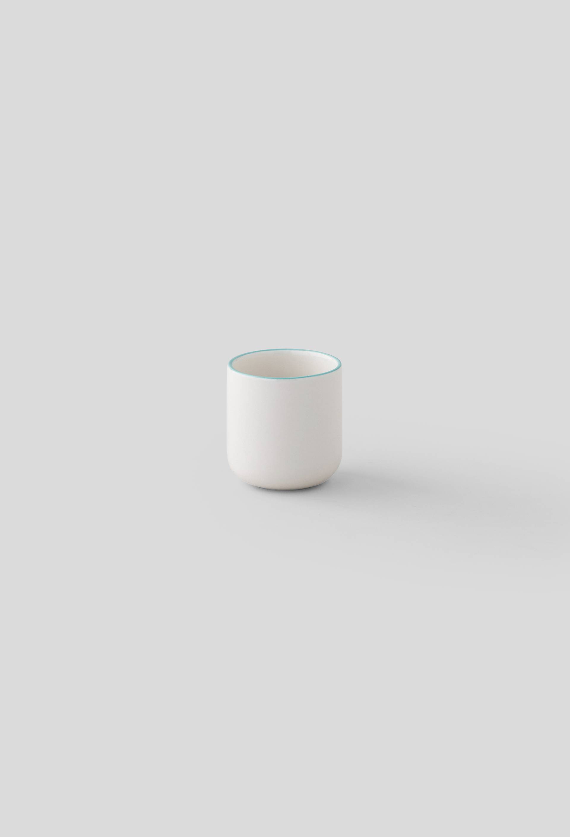 Tasse finition liseré, 6cm, Vert, large image number 0