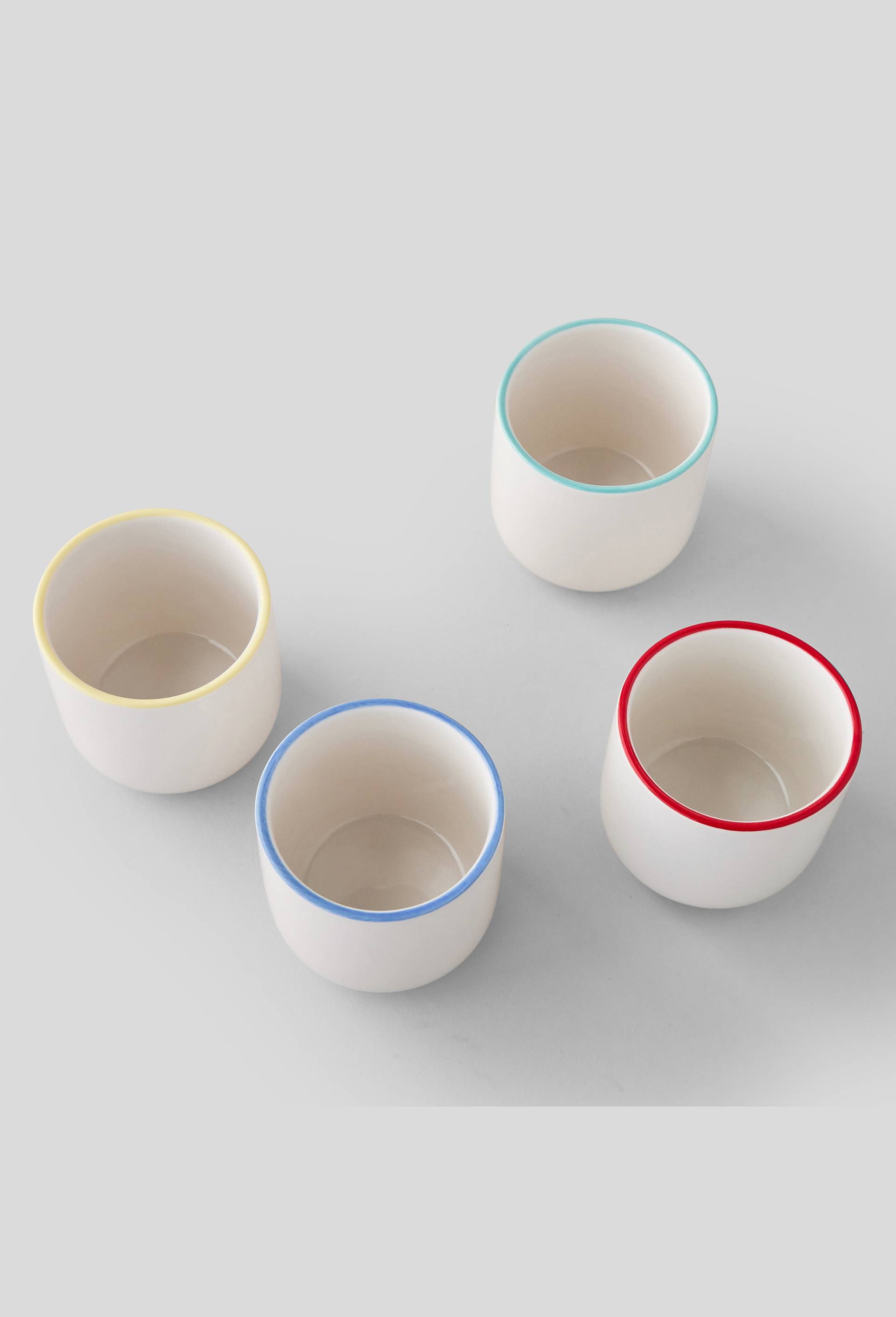 Tasse finition liseré, 6cm, Vert, large image number 1