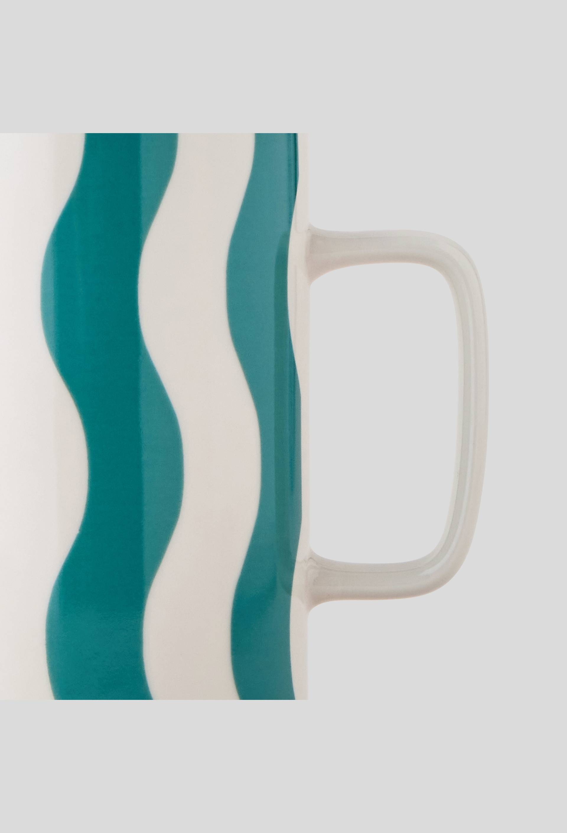 Mug long imprimé, 55cl, Vert, large image number 1.0