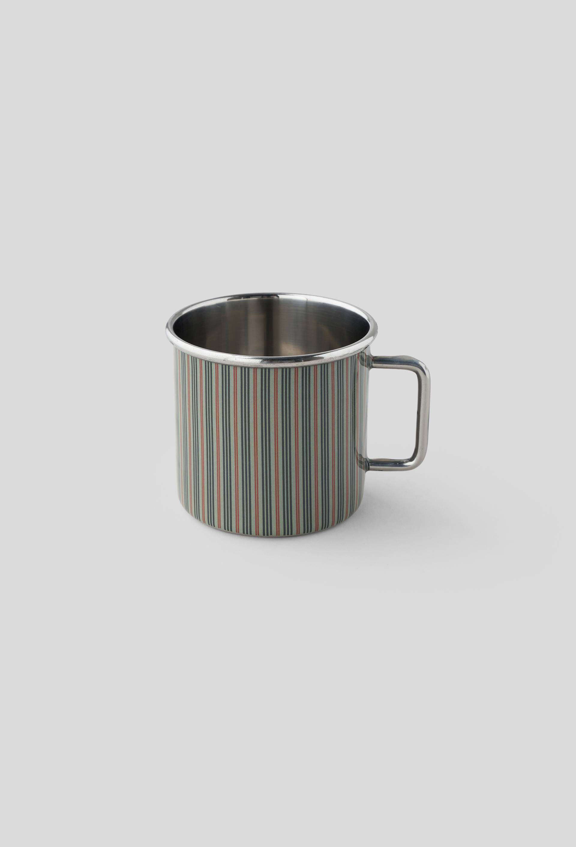 Tasse en métal imprimée, 50cl, Vert foncé, large image number 0