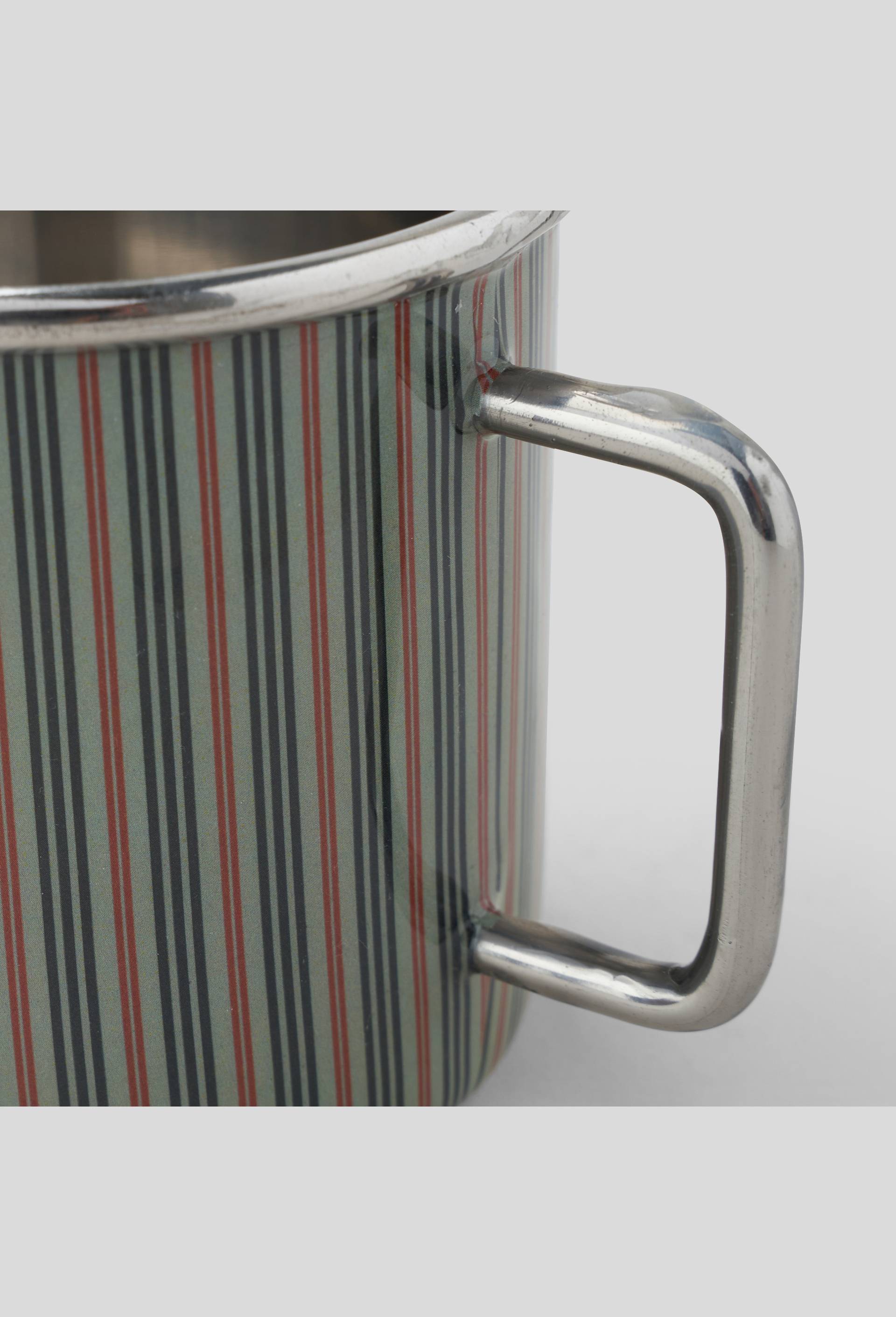 Tasse en métal imprimée, 50cl, Vert foncé, large image number 1.0