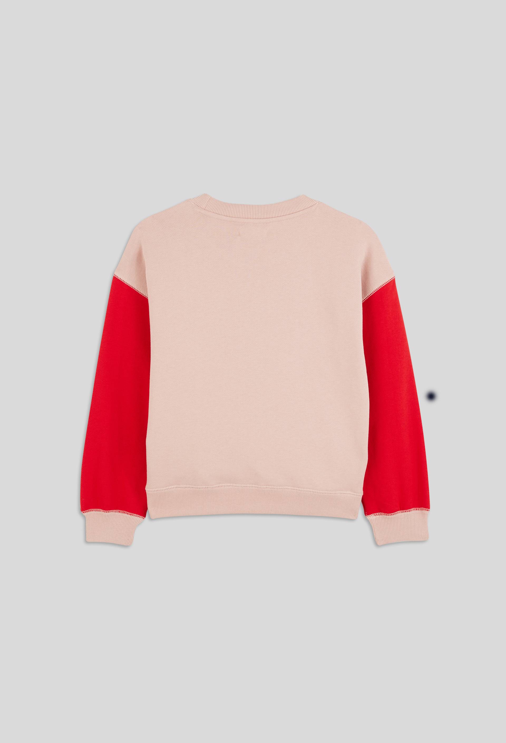 Sweat contenant du coton BIO, Rose clair, large image number 2