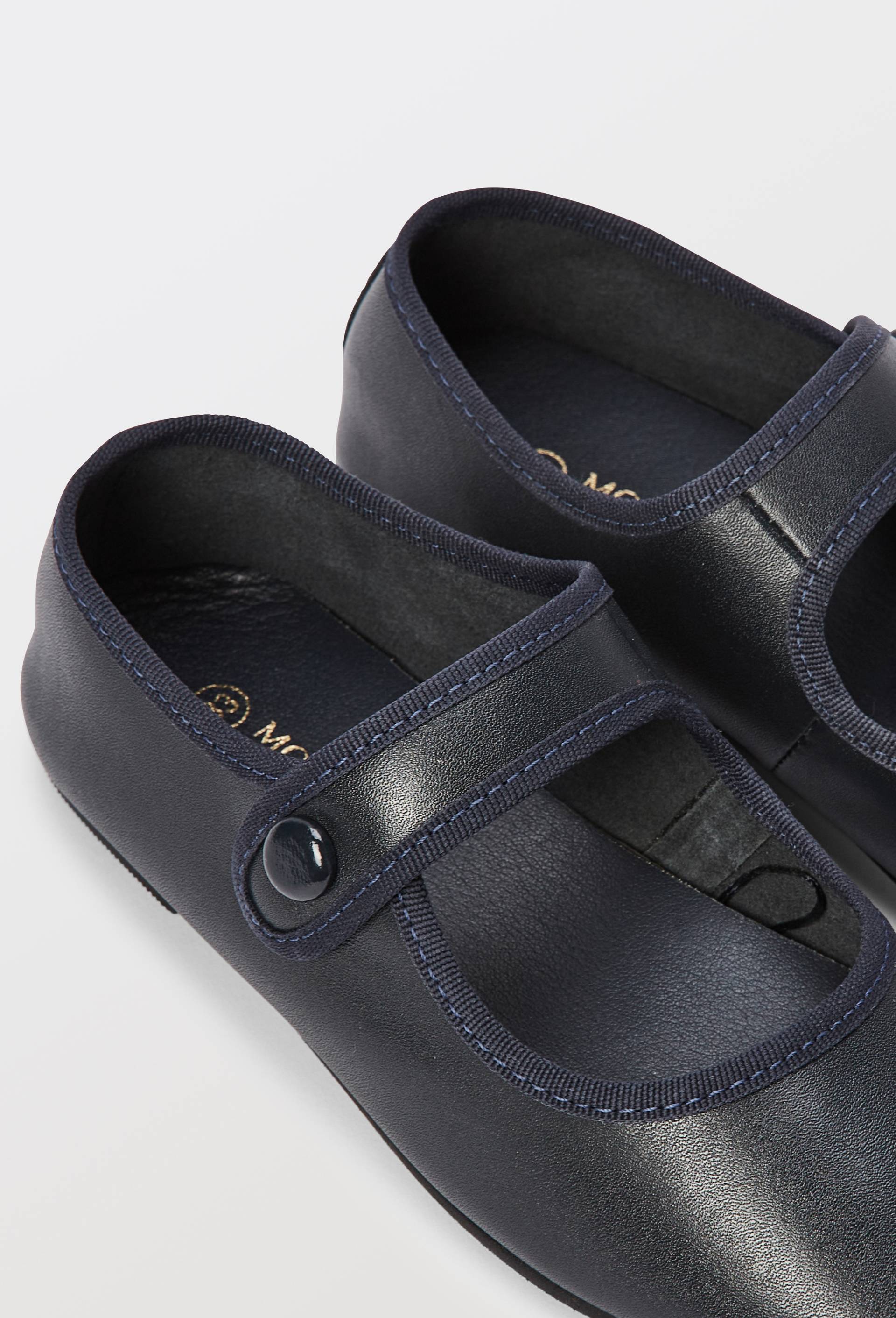 Ballerines ANDRE à Rubans - Cuir Bronze, Taille 37, Très Bon état, Talon Plat !