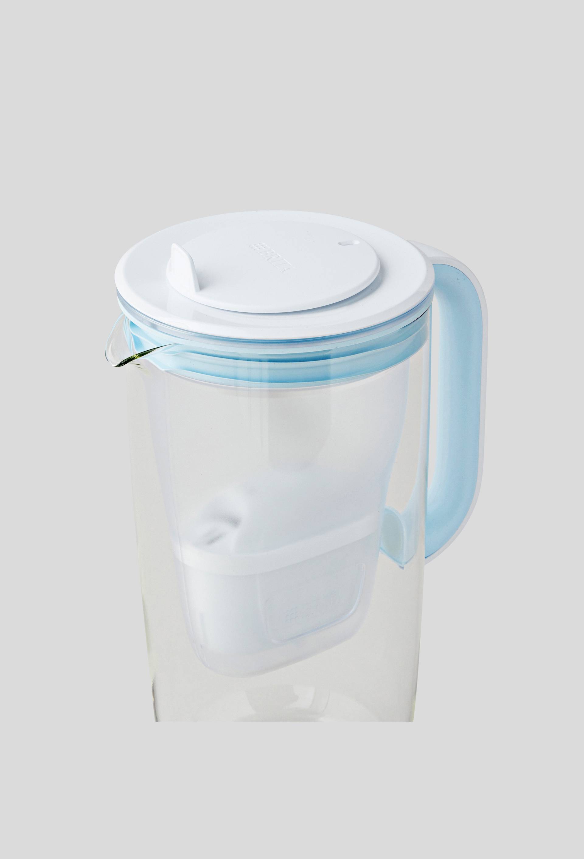 Carafe filtrante en verre, Transparent, large image number 1
