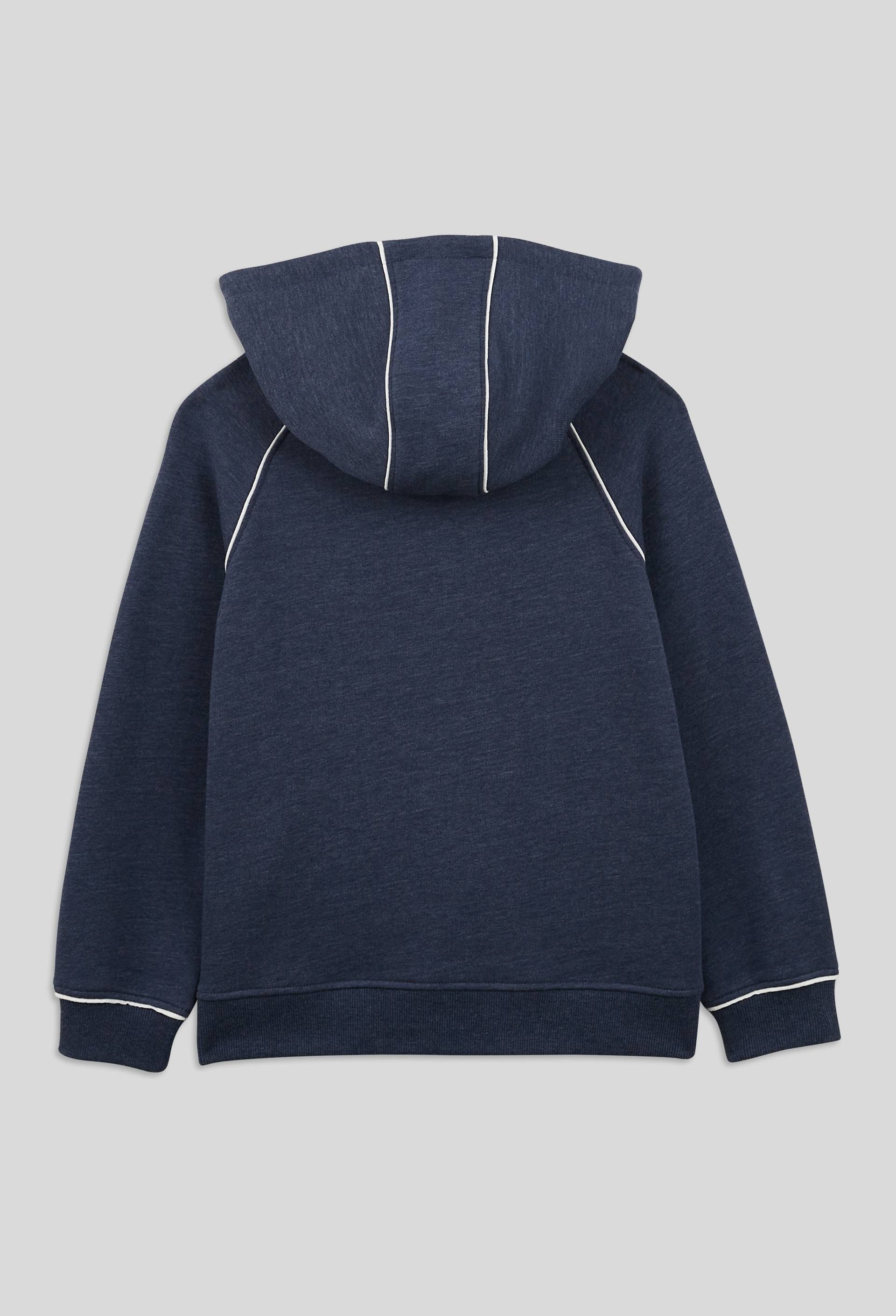 Doudoune à Capuche Enfant Rembourrée - Manteau Chaud Zippé - Taille 3 à 13 Ans - Noir