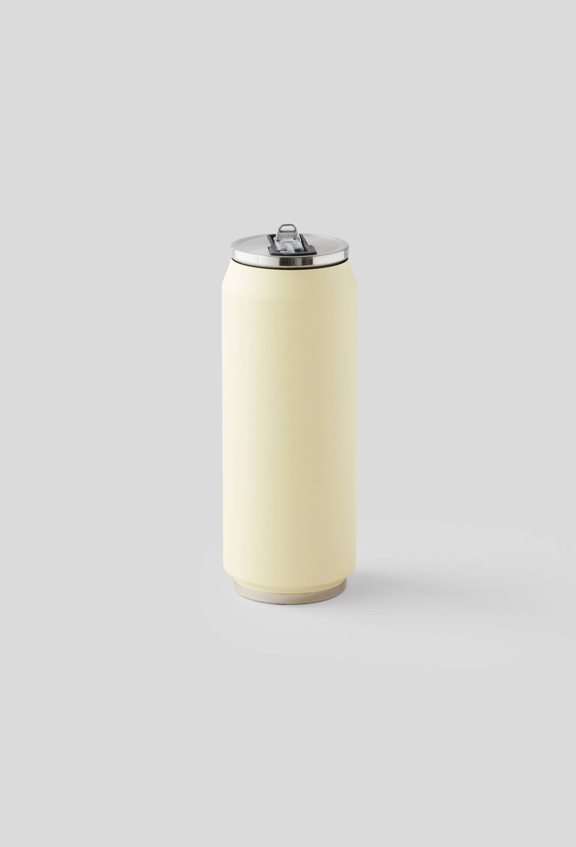 Canette isotherme, 500mL, Jaune clair, large image number 0.0