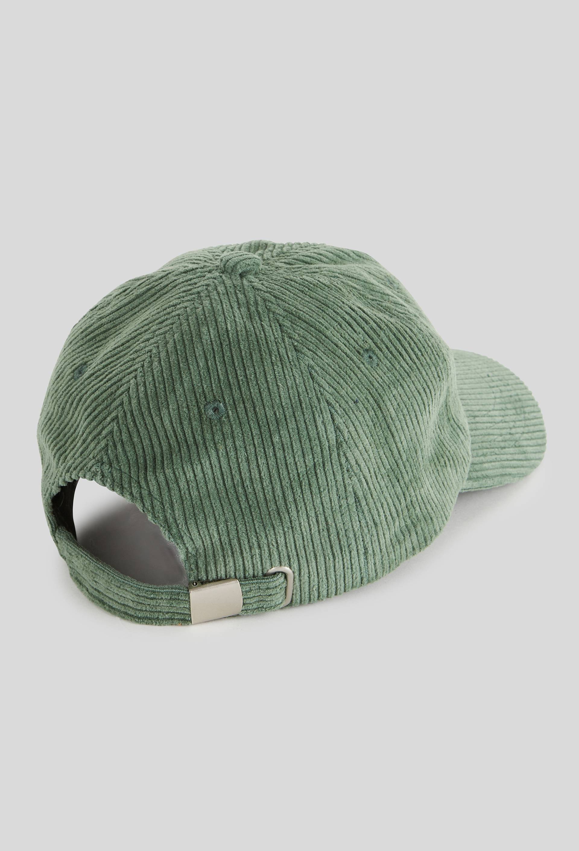 Casquette velours, Vert foncé, large image number 1.0