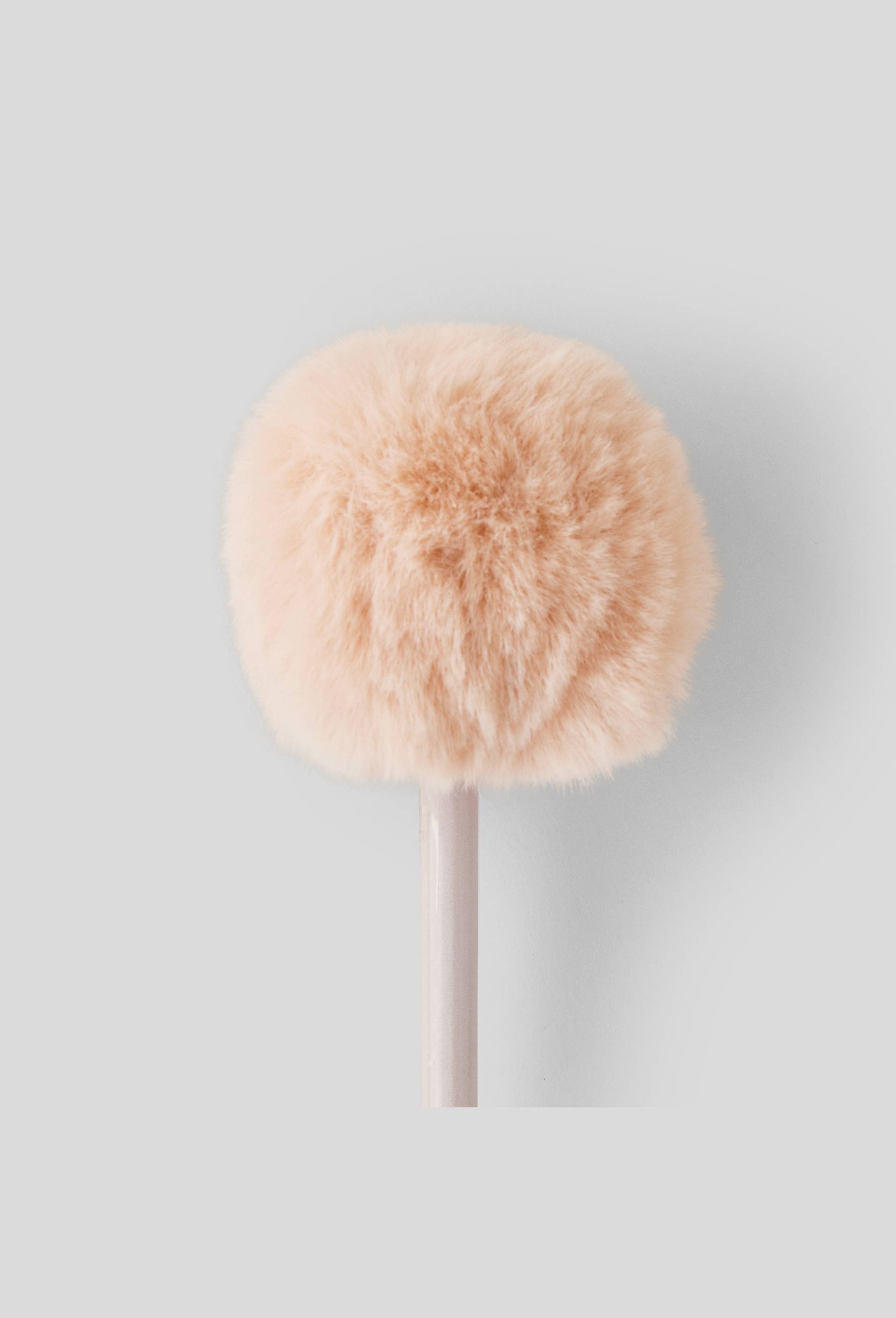 Crayon à papier avec embout pompon, Rose clair, large image number 1
