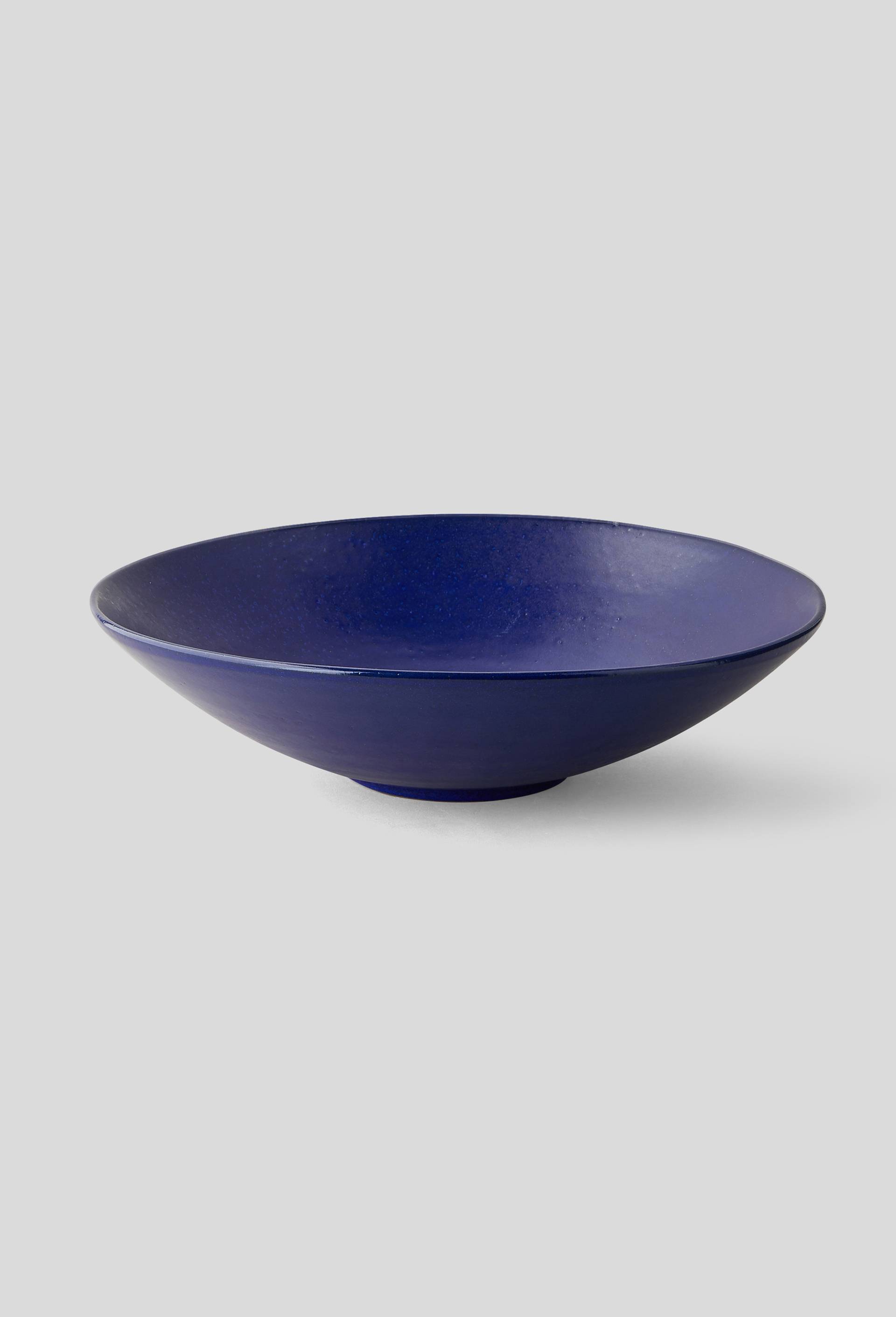 Saladier finition réactive, 43cm, Bleu, large image number 0.0