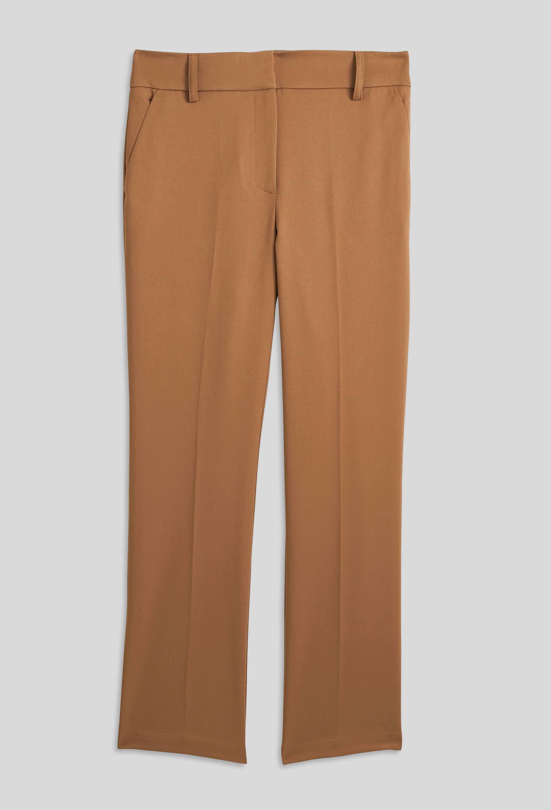 Pantalon droit plis cassé, certifié Oeko-Tex, Beige, large image number 2