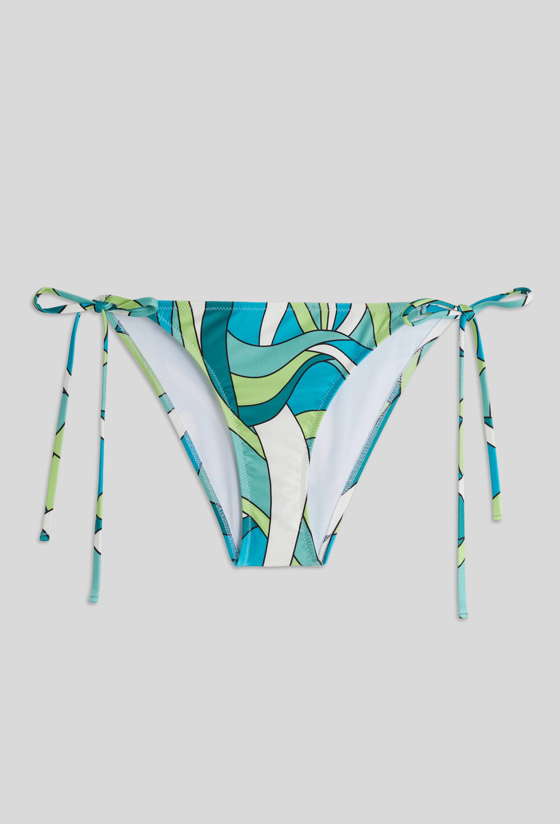 Bas de maillot de bain, Oeko-Tex et mati&egrave;re recycl&eacute;e, Vert, large image number 2