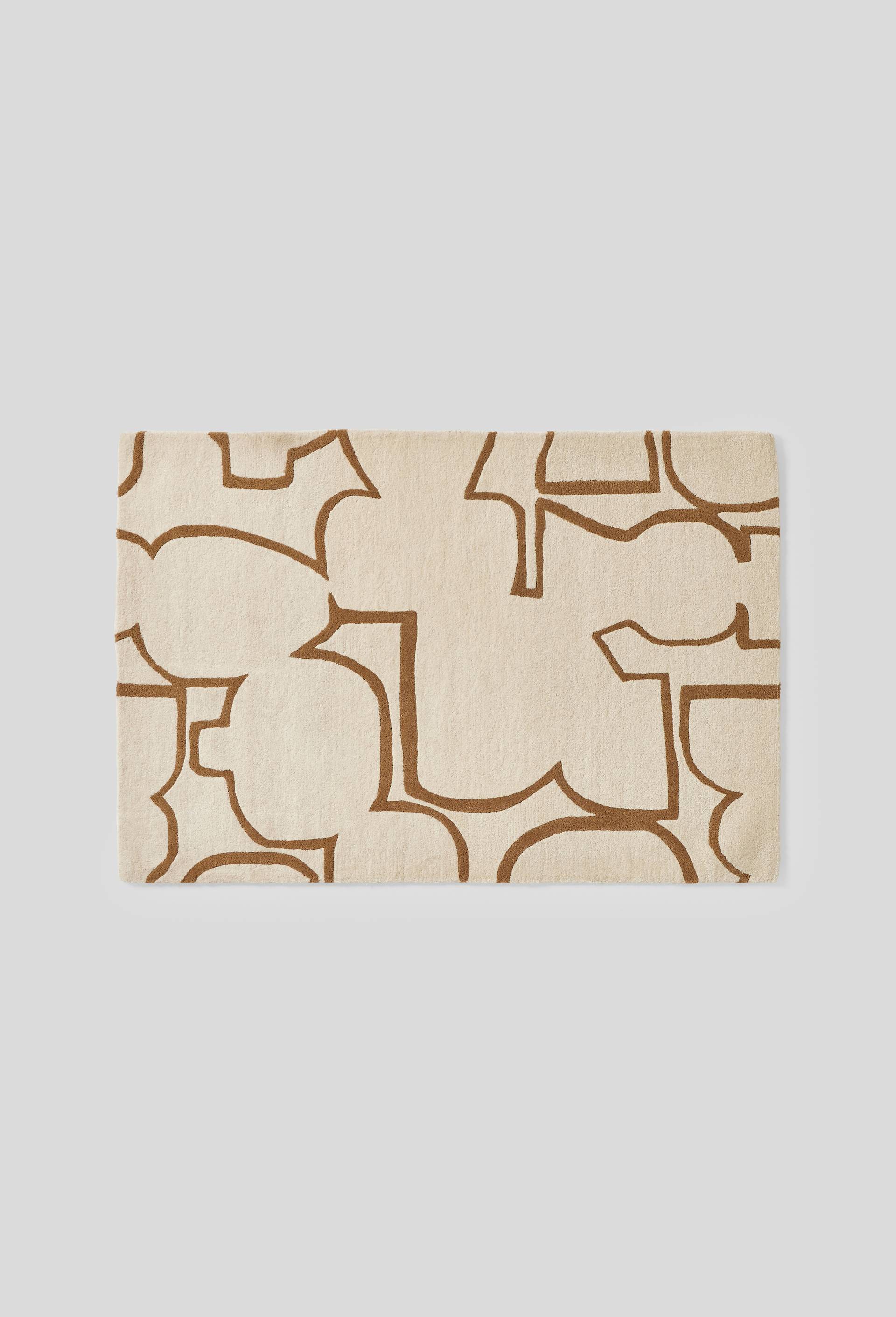 Tapis "Anghobe" tufté 120x180cm, Brun clair, large image number 0