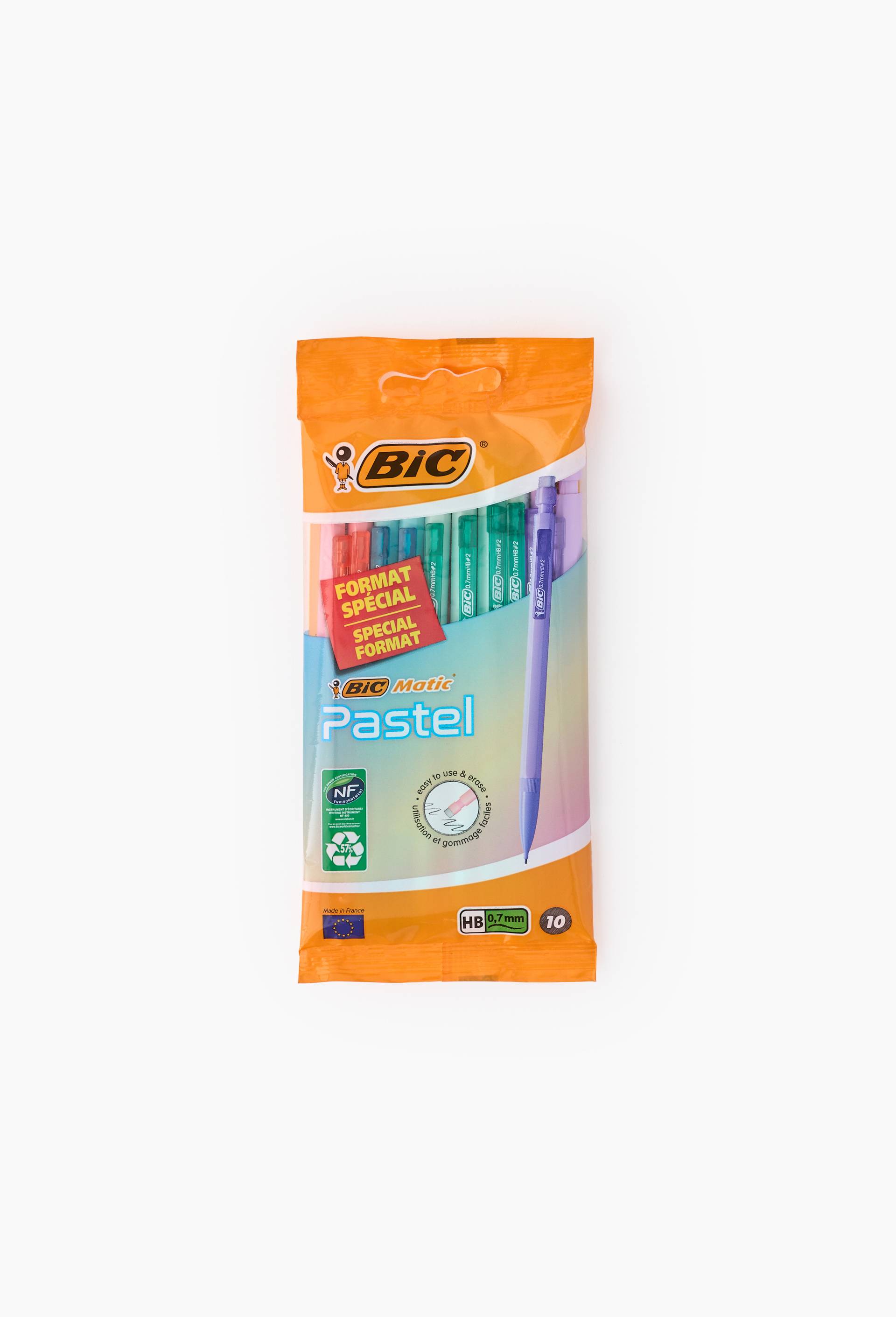10 portes mines pastels, HB 0,7, Multicolore, large image number 0