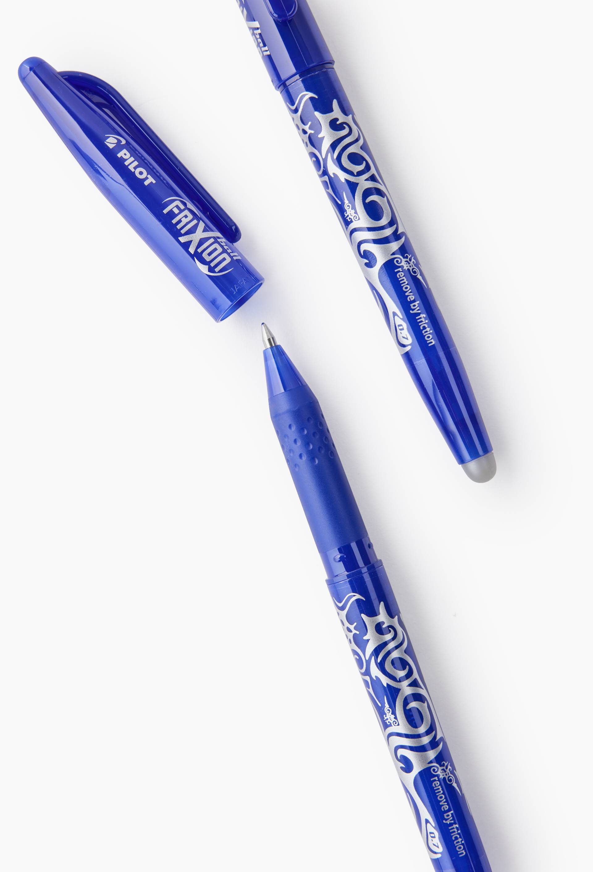 Lot de 4 rollers Frixion Ball, encre bleue, pointe moyenne, Multicolore, large image number 1