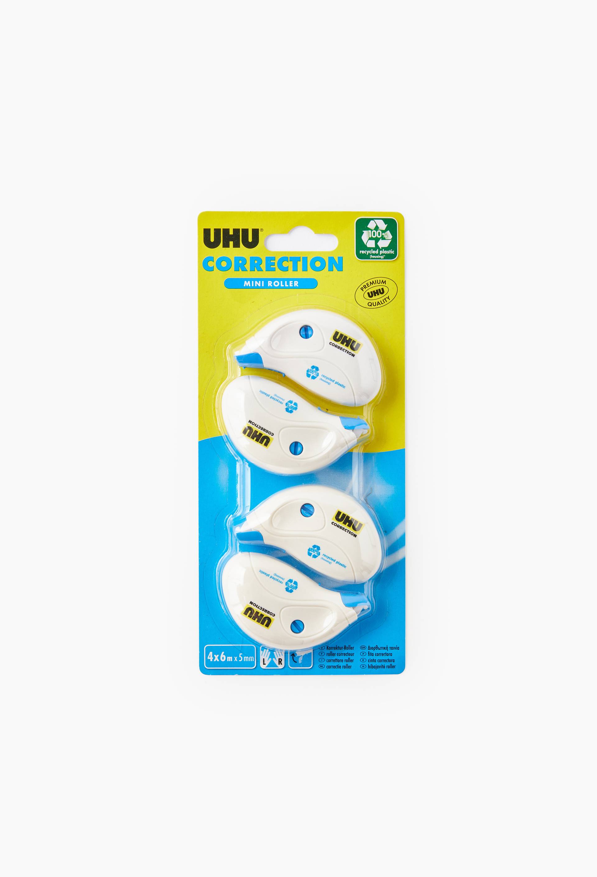 Ruban correcteur mini 6m x 5mm x4, Multicolore, large image number 0