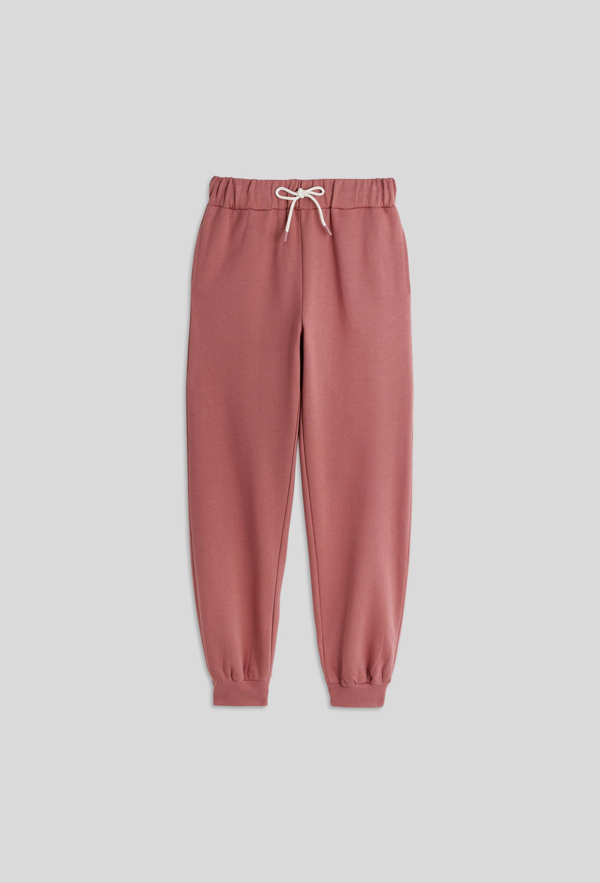 Pantalon de sport en molleton, Bio et Oeko-Tex, Rose foncé, large image number 2.0