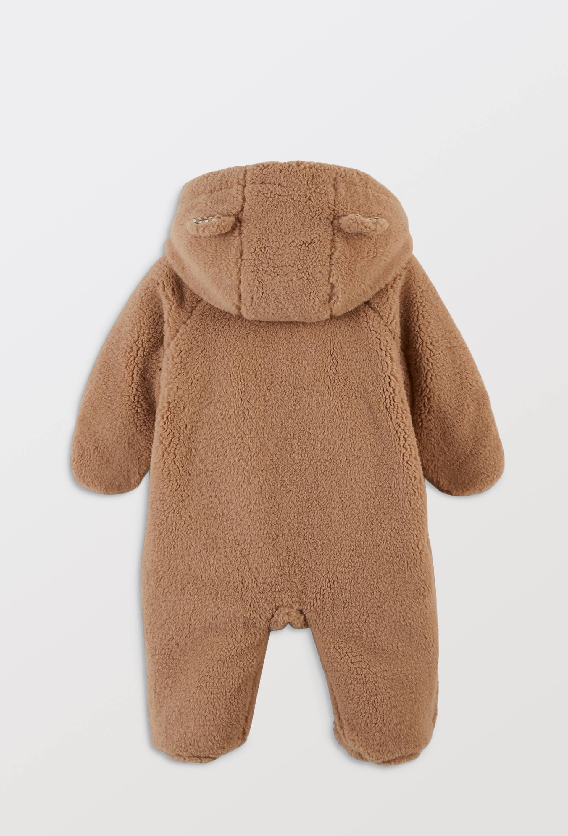Combinaison pilote unie en sherpa, Beige, large image number 1