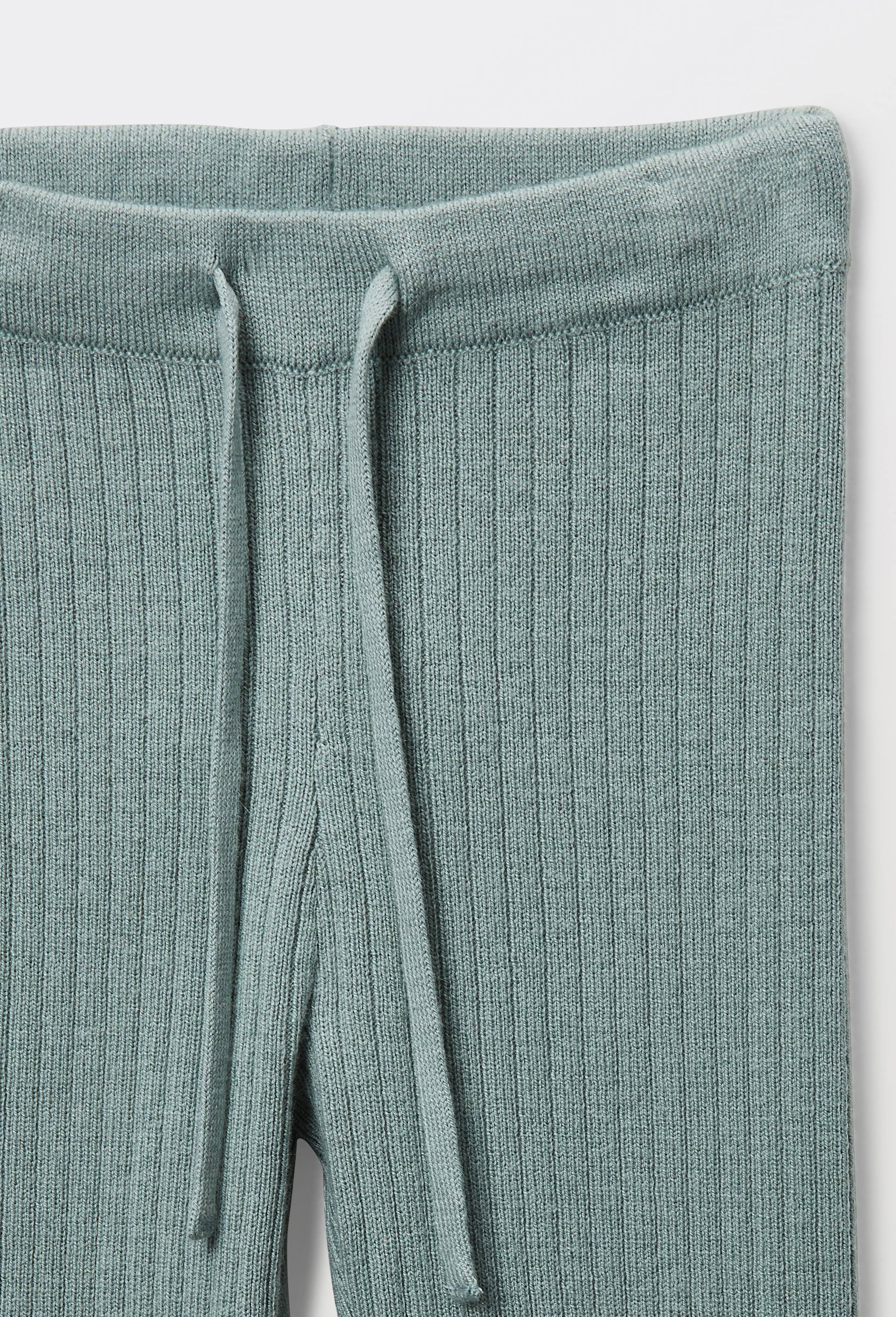 Legging c&ocirc;tel&eacute; uni en tricot, Ecru, large image number 3