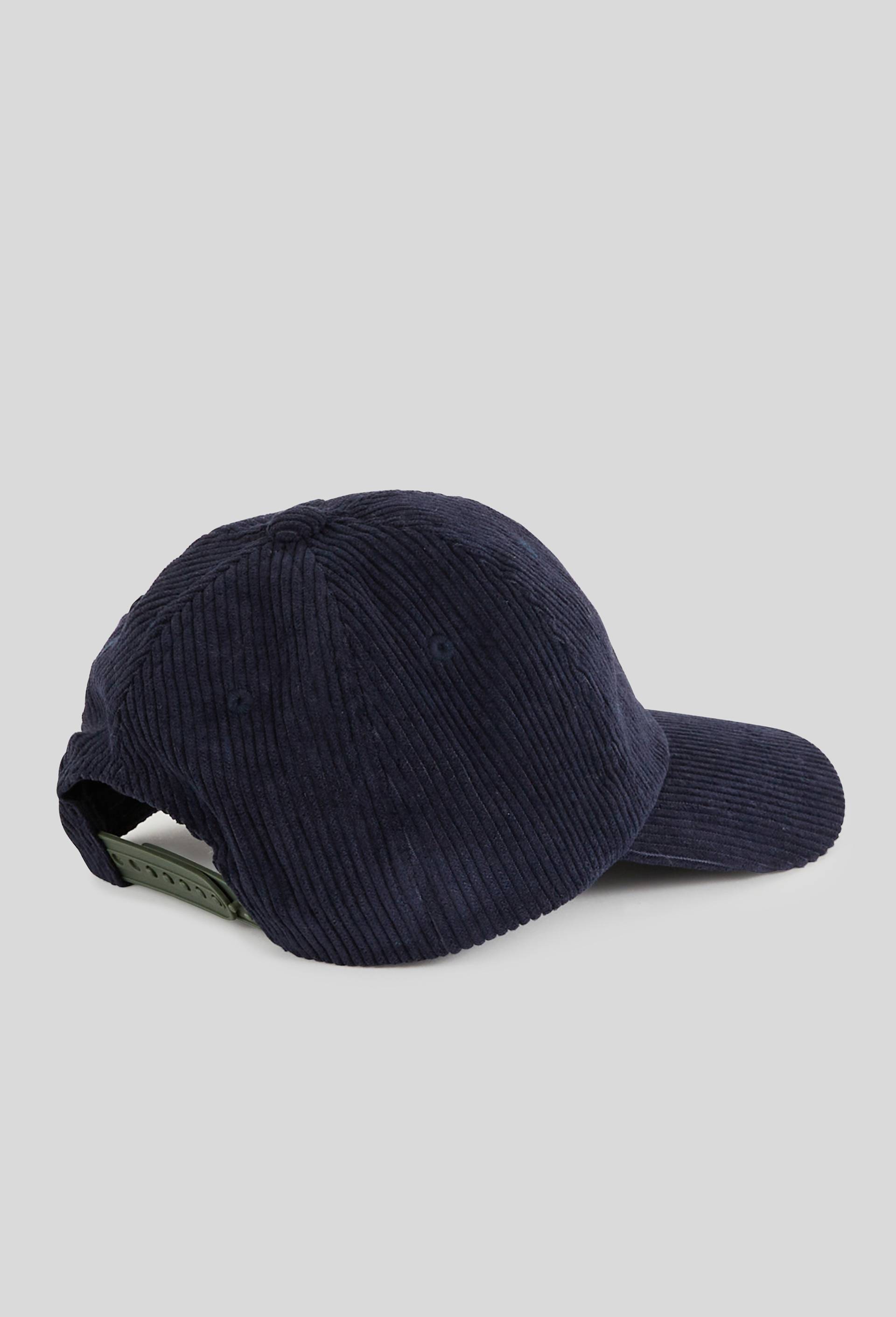Casquette en velours, Bleu foncé, large image number 1