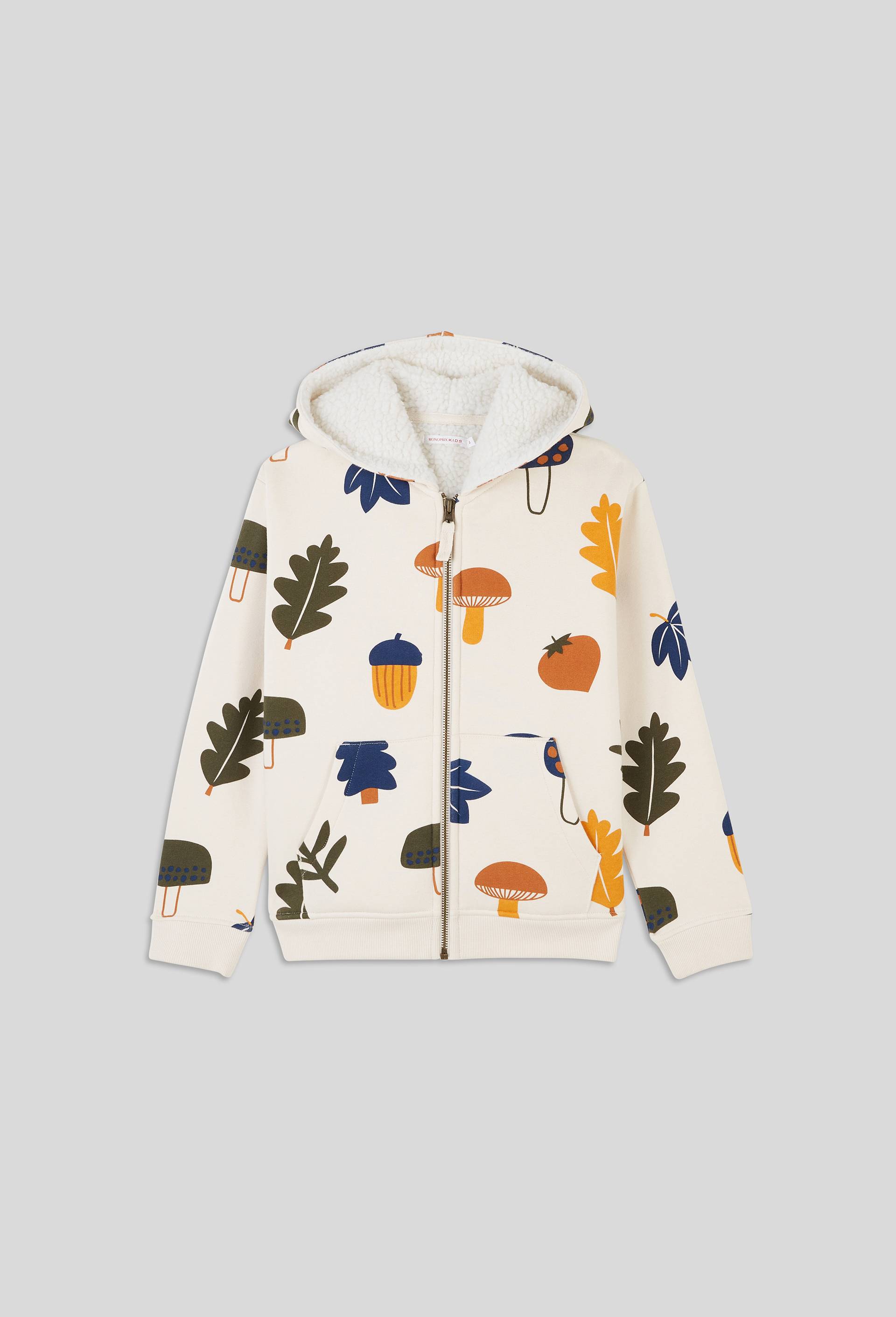 Sweat à Capuche En Polaire Doublé Pour Enfant - Chaud, Confortable, Pour Filles Et Garçons - Toutes Saisons - 5