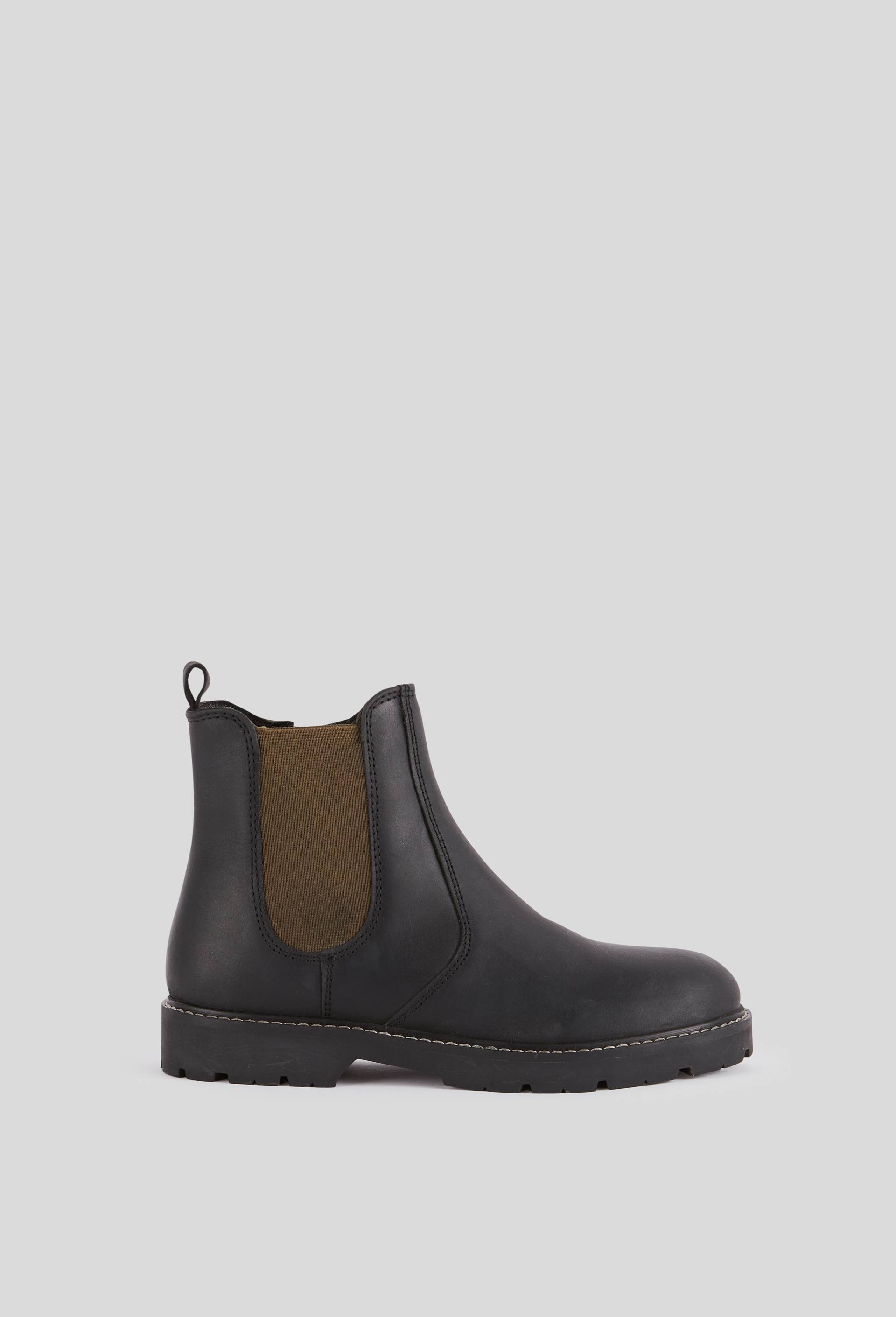 Bottines chelsea en cuir responsable, Noir, large image number 1.0