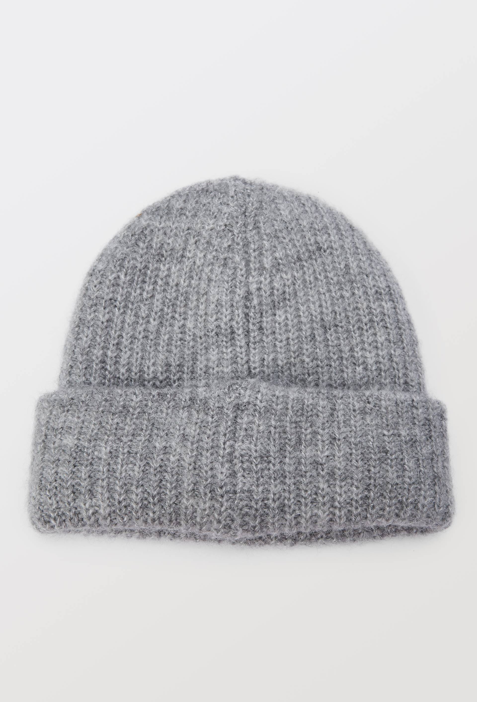 Bonnet en maille, Gris, large image number 0