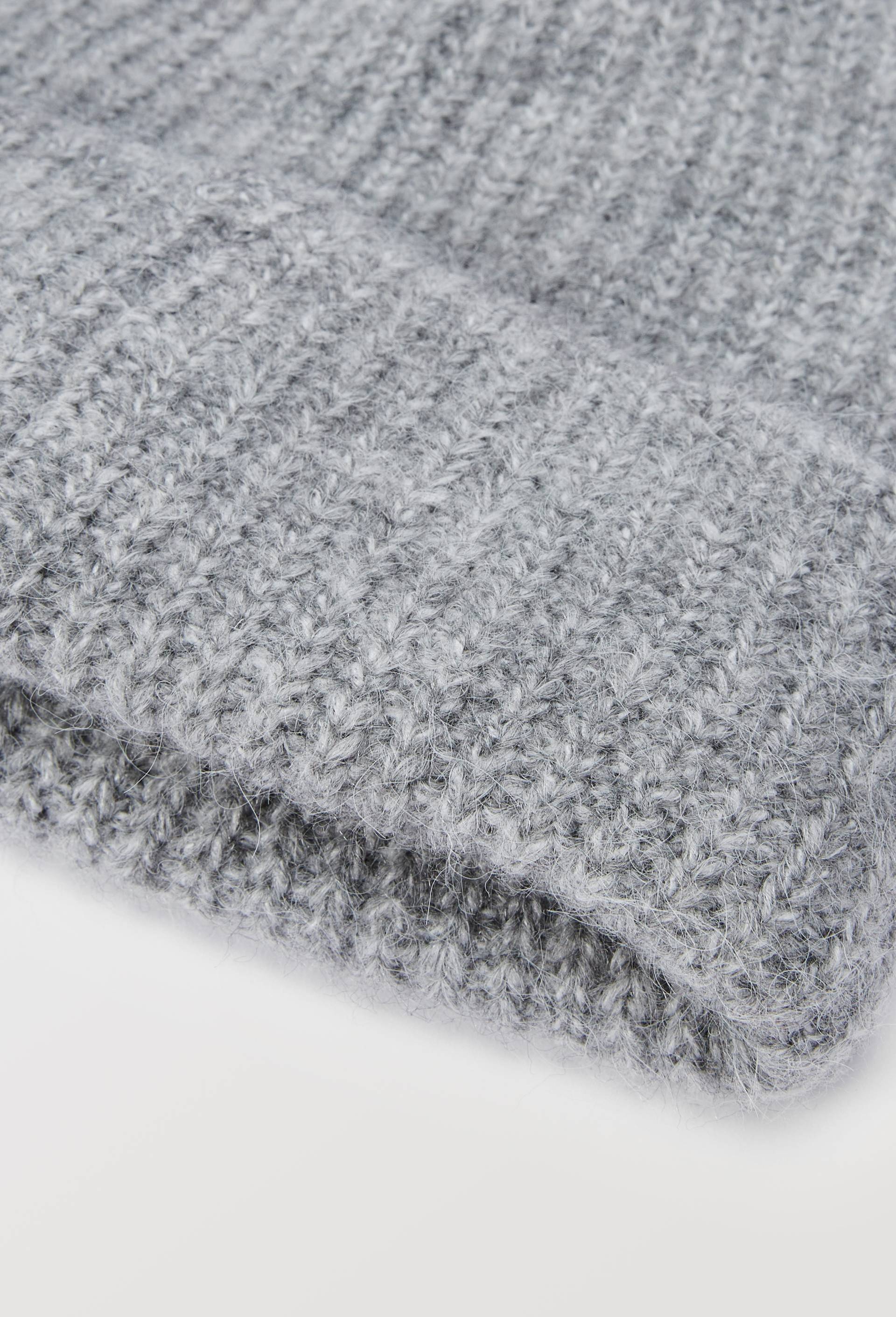 Bonnet en maille, Gris, large image number 2.0