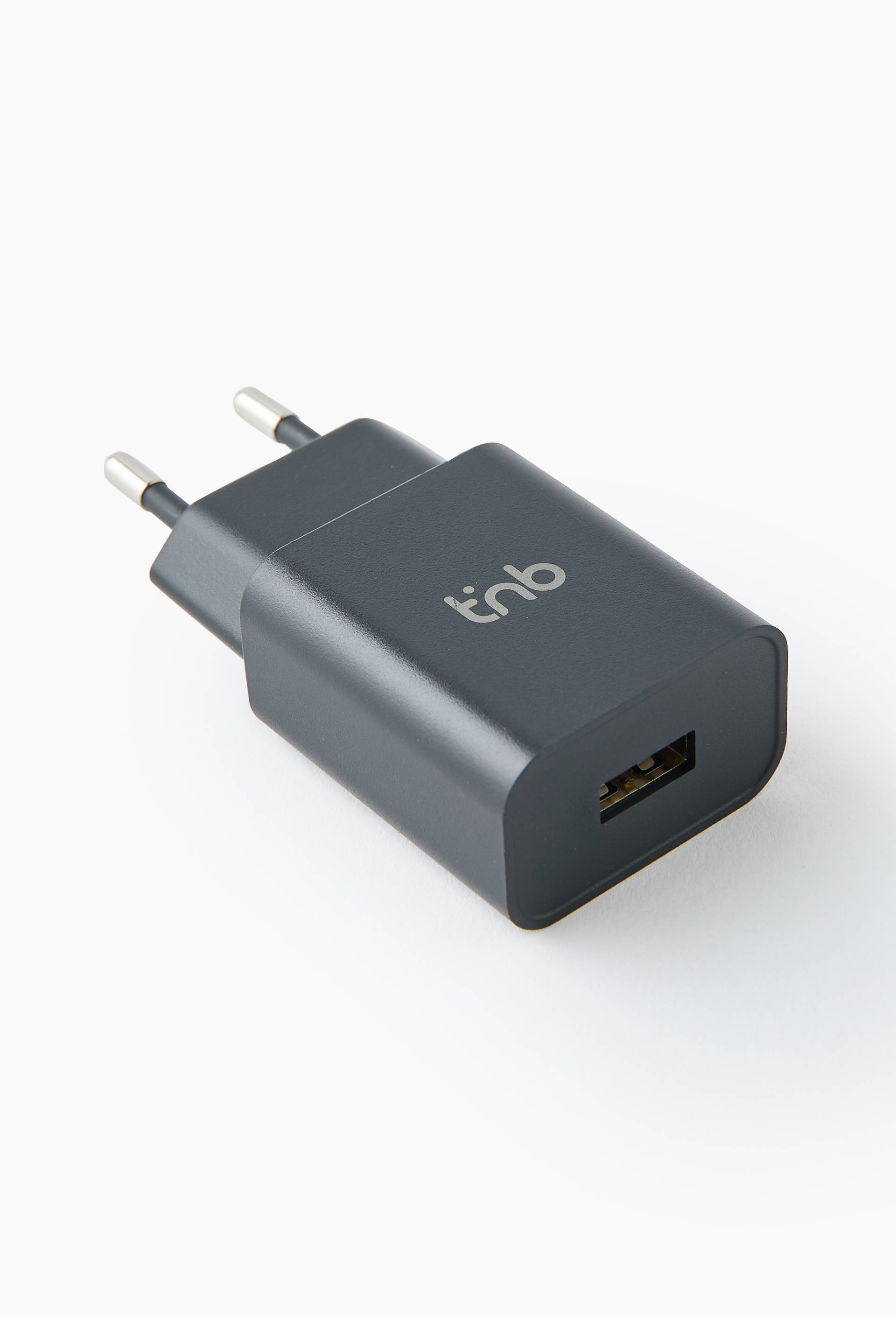 Chargeur secteur compact 1 USB 2,4A, Noir, large image number 1.0