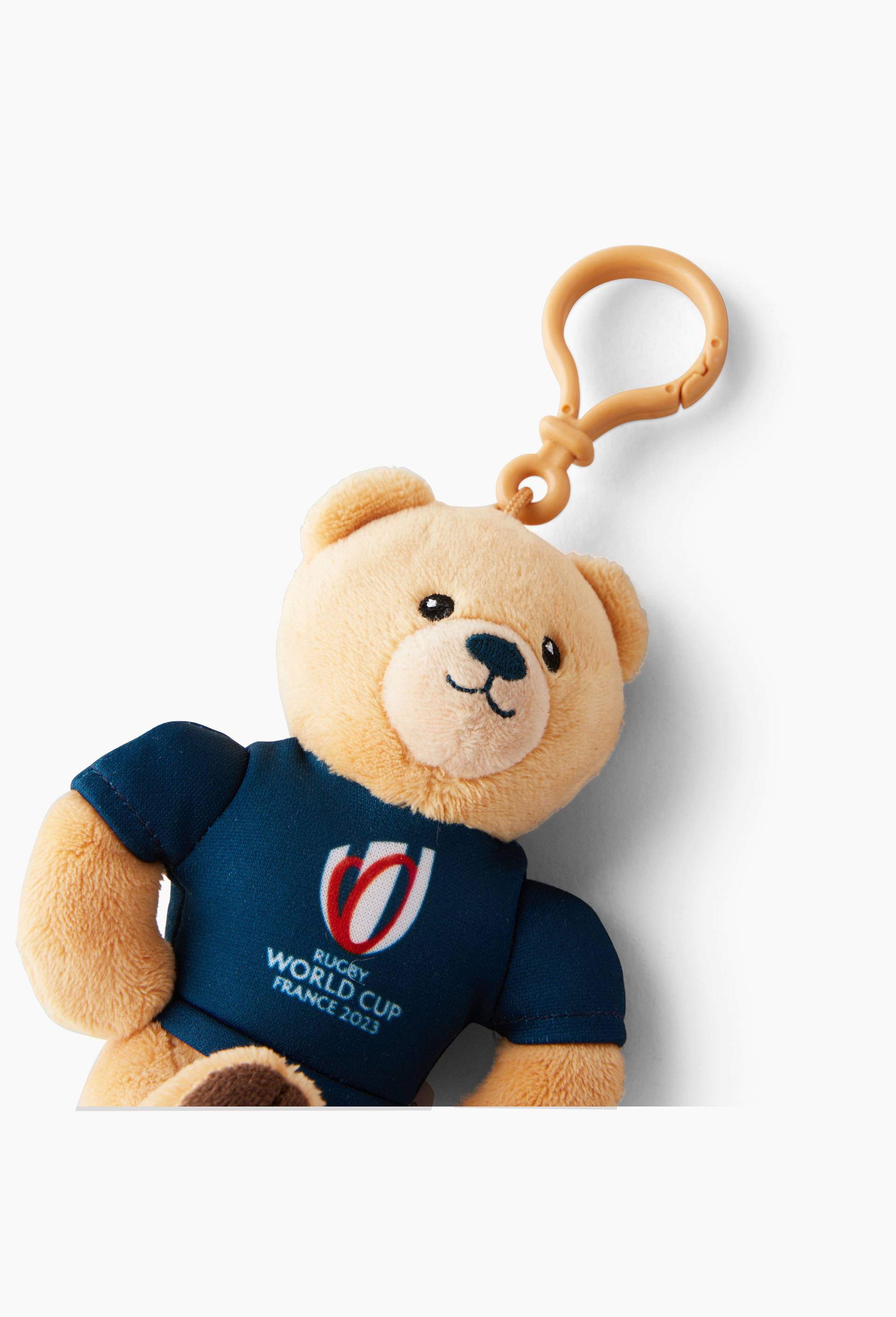 RWC - ourson Porte Cl&eacute;s 10 cm en clip Strip, Multicolore, large image number 1.0