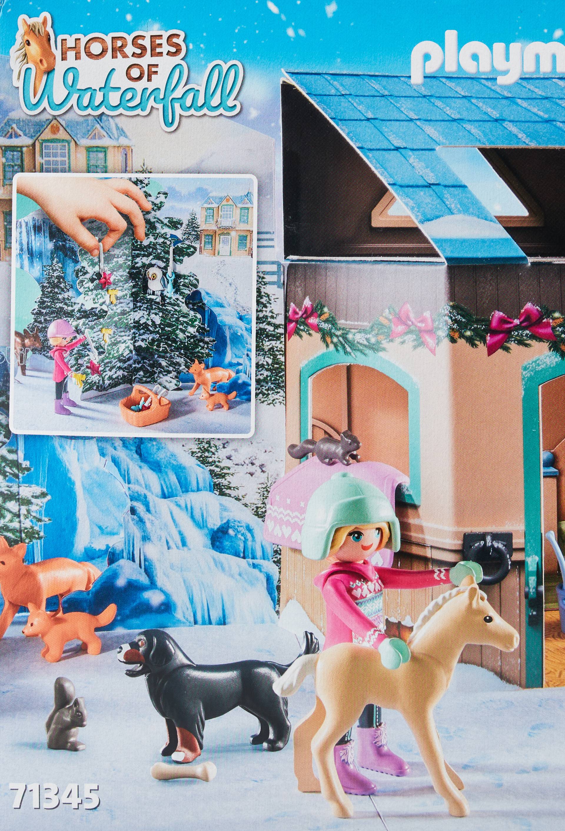 Playmobil La magie de Noël - Calendrier de l'Avent Equestre - 71345, Multicolore, large image number 1.0