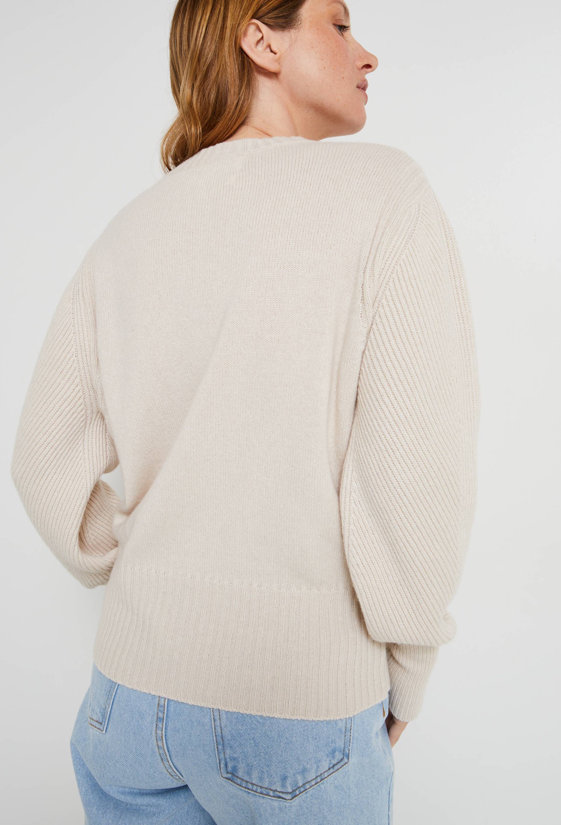 Pull Femme Col Roulé Tricoté Torsadé - Chaud Et Doux Automne Hiver - Tissu Mélangé Acrylique Viscose Laine - Lavable Machine - Coupe Régulière