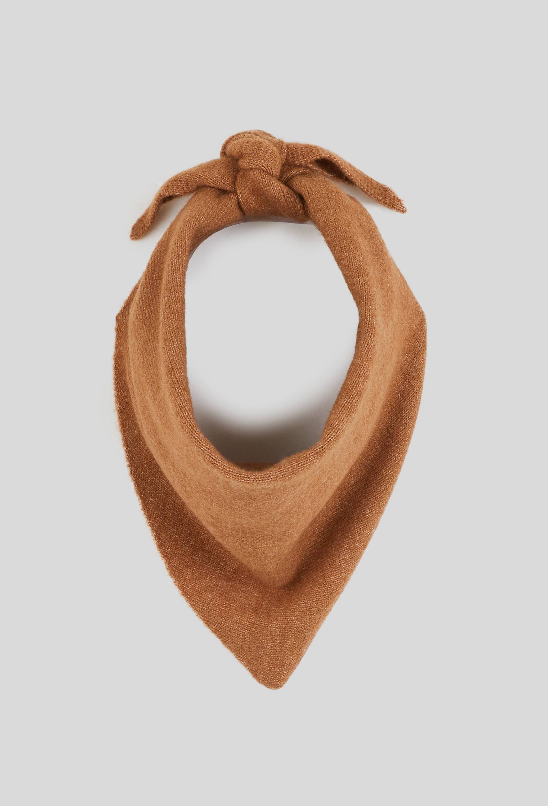 Triangle foulard, Brun clair, large image number 1
