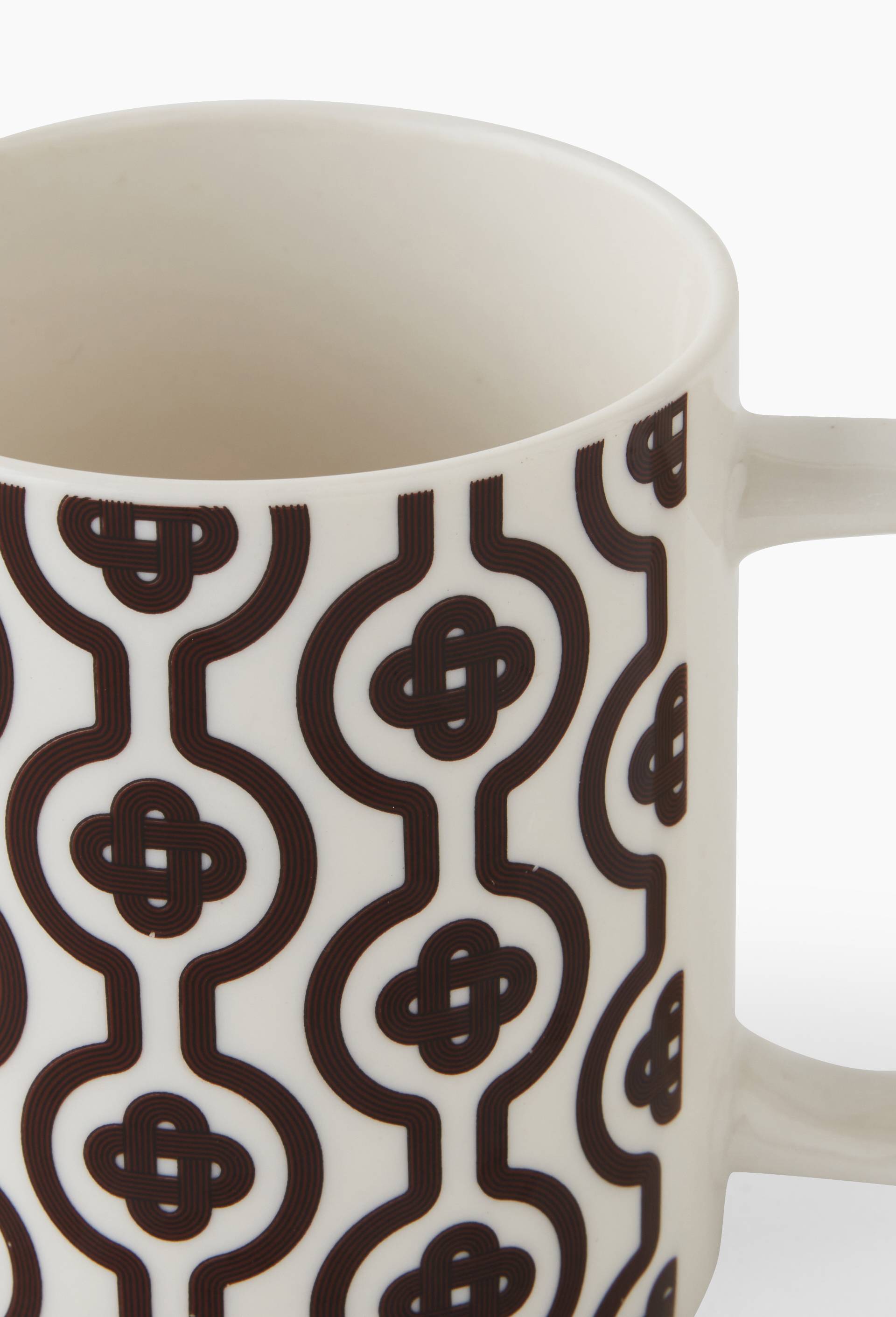 Mug droit imprimé, 32 cl, Noir, large image number 1.0