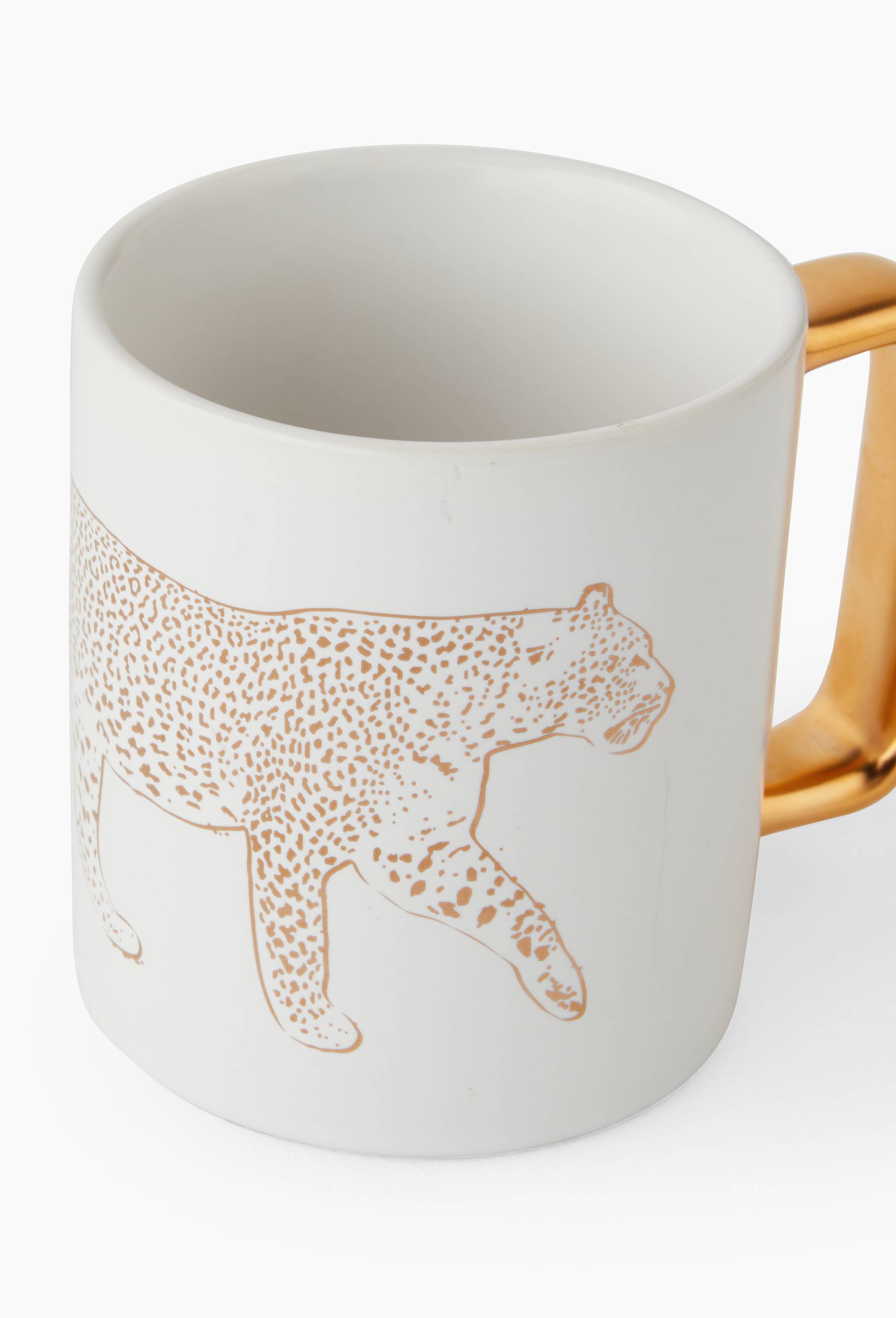 Mug droit imprimé, 32cl, Blanc, large image number 1.0